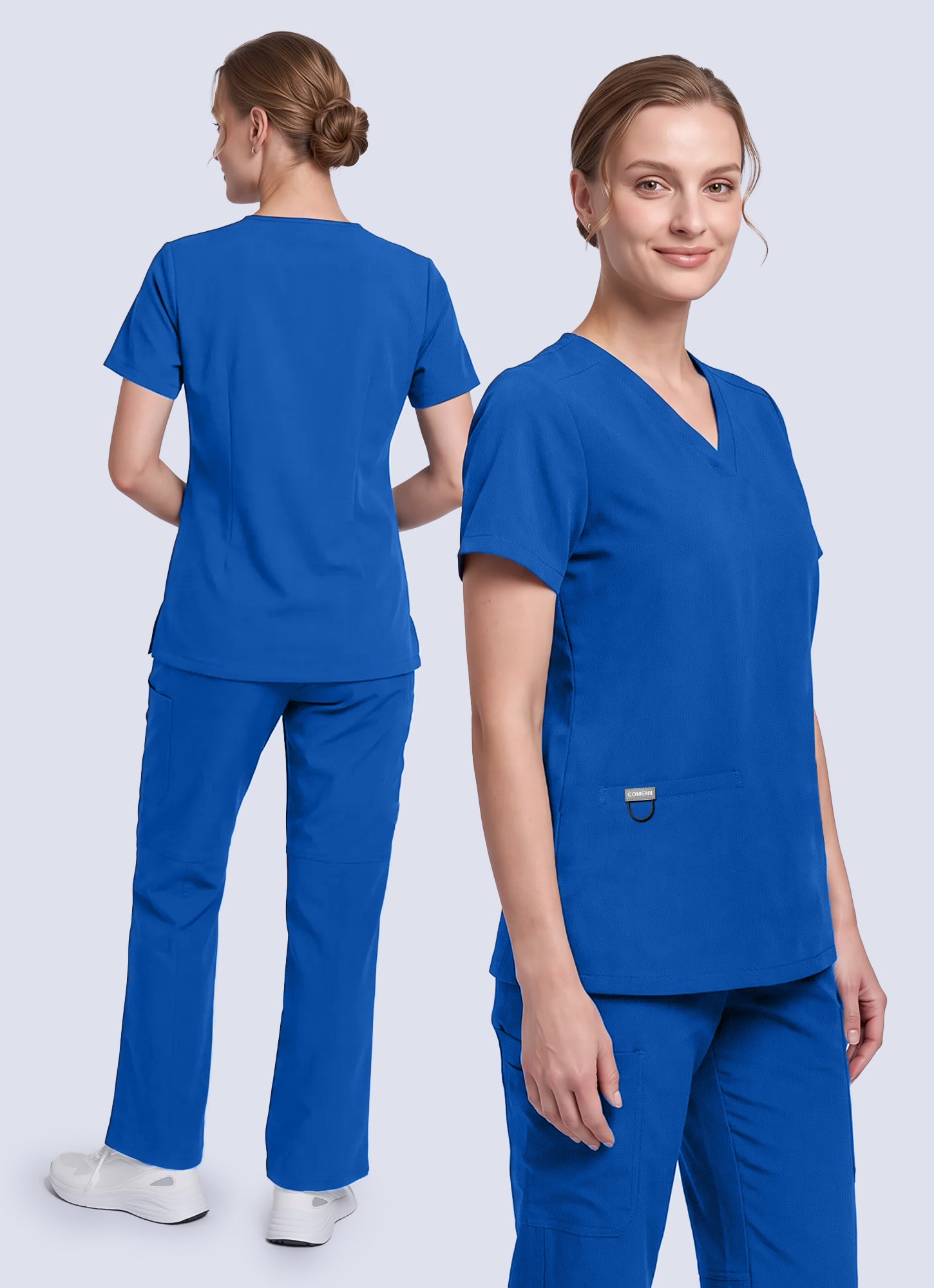 SoftTouch™ 3 Pockets Scrub Top