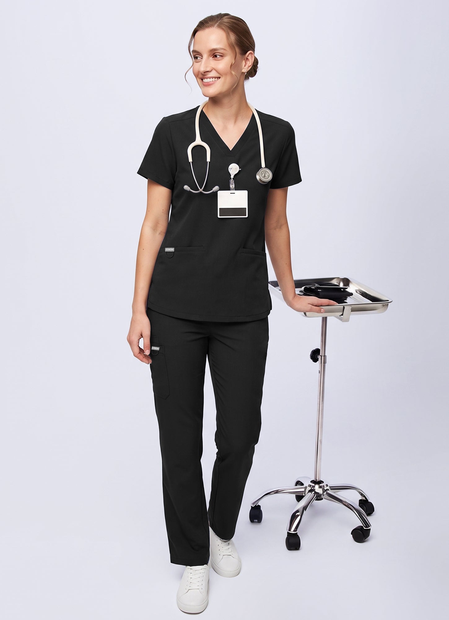 SoftTouch™ 3 Pockets Scrub Top
