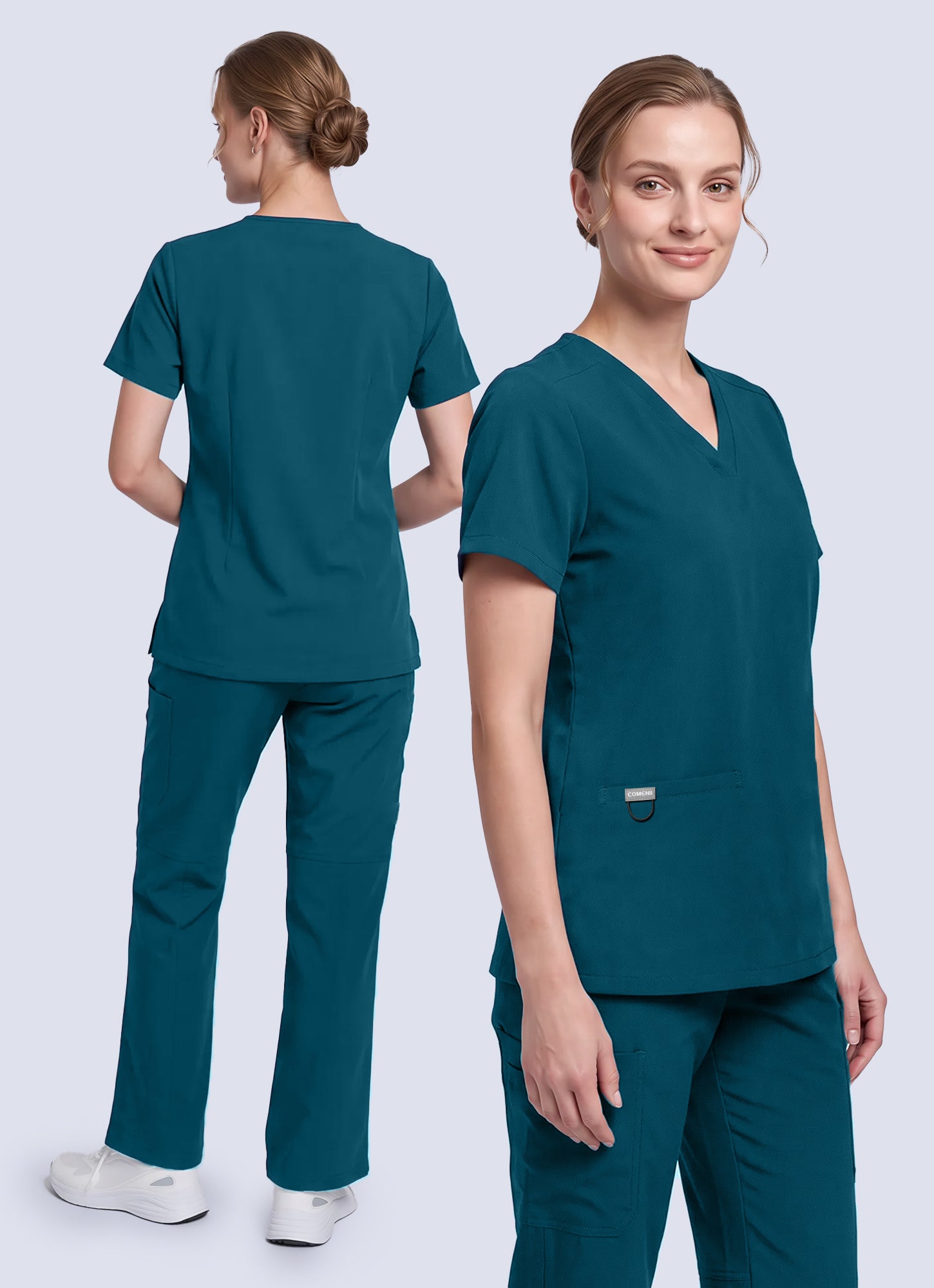 SoftTouch™ 3 Pockets Scrub Top