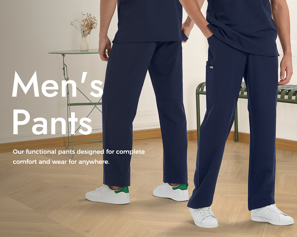 Men Scrub Pants Series - Find your Perfect Fit in Comenii's Comfort and ...