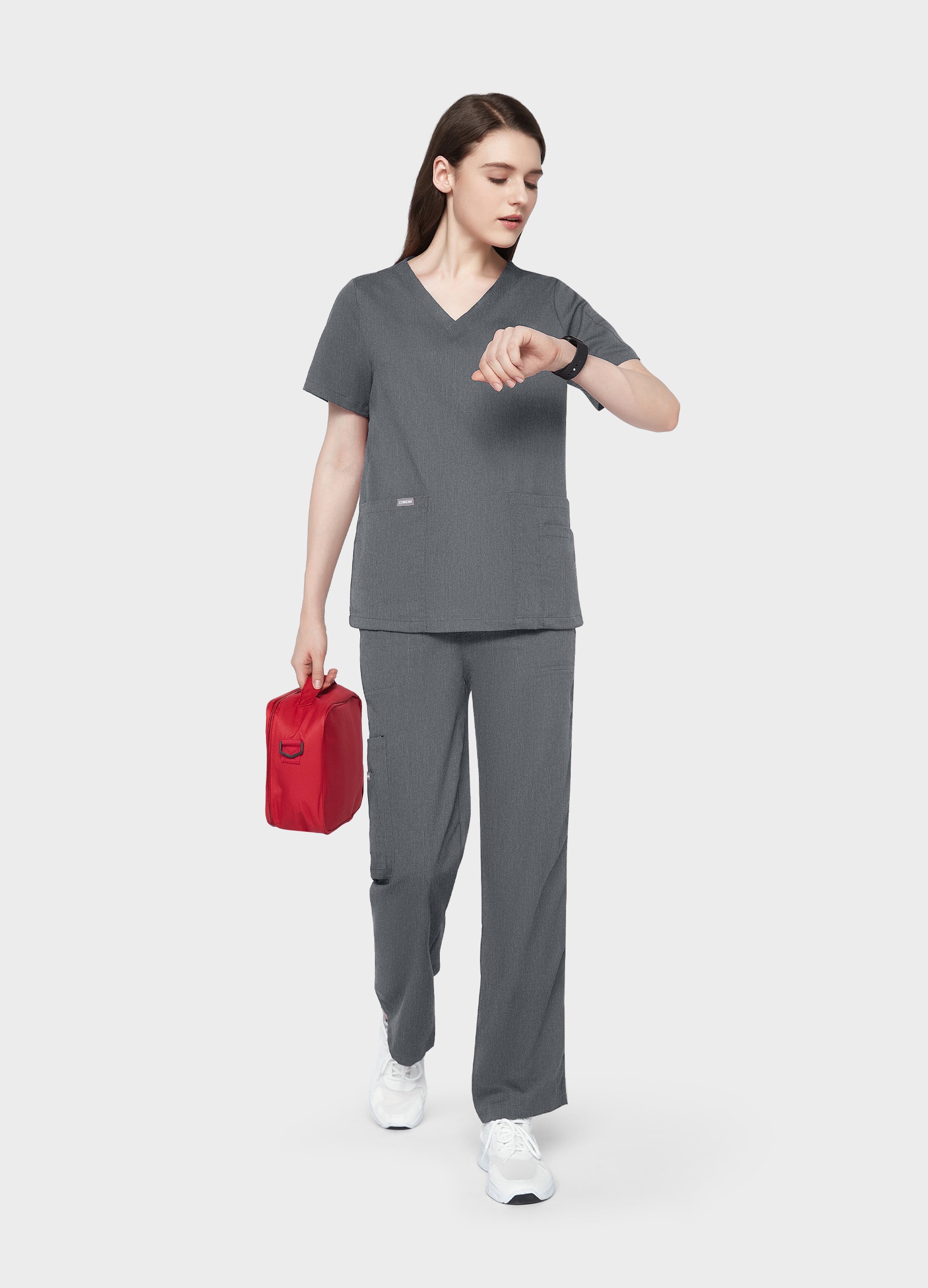 StyleFlex™ 10-Pocket Essential Scrub Set