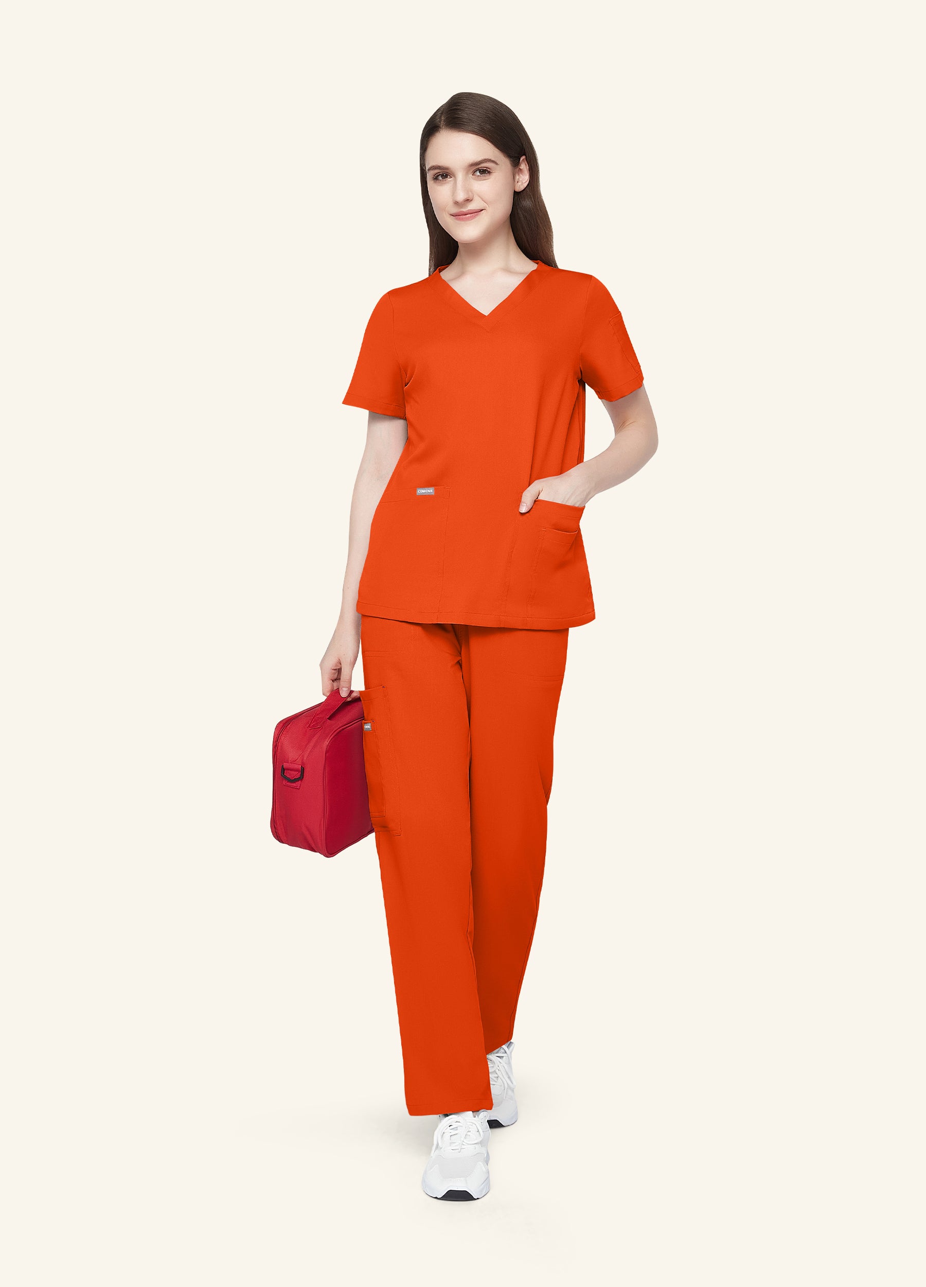 StyleFlex™ 10-Pocket Essential Scrub Set