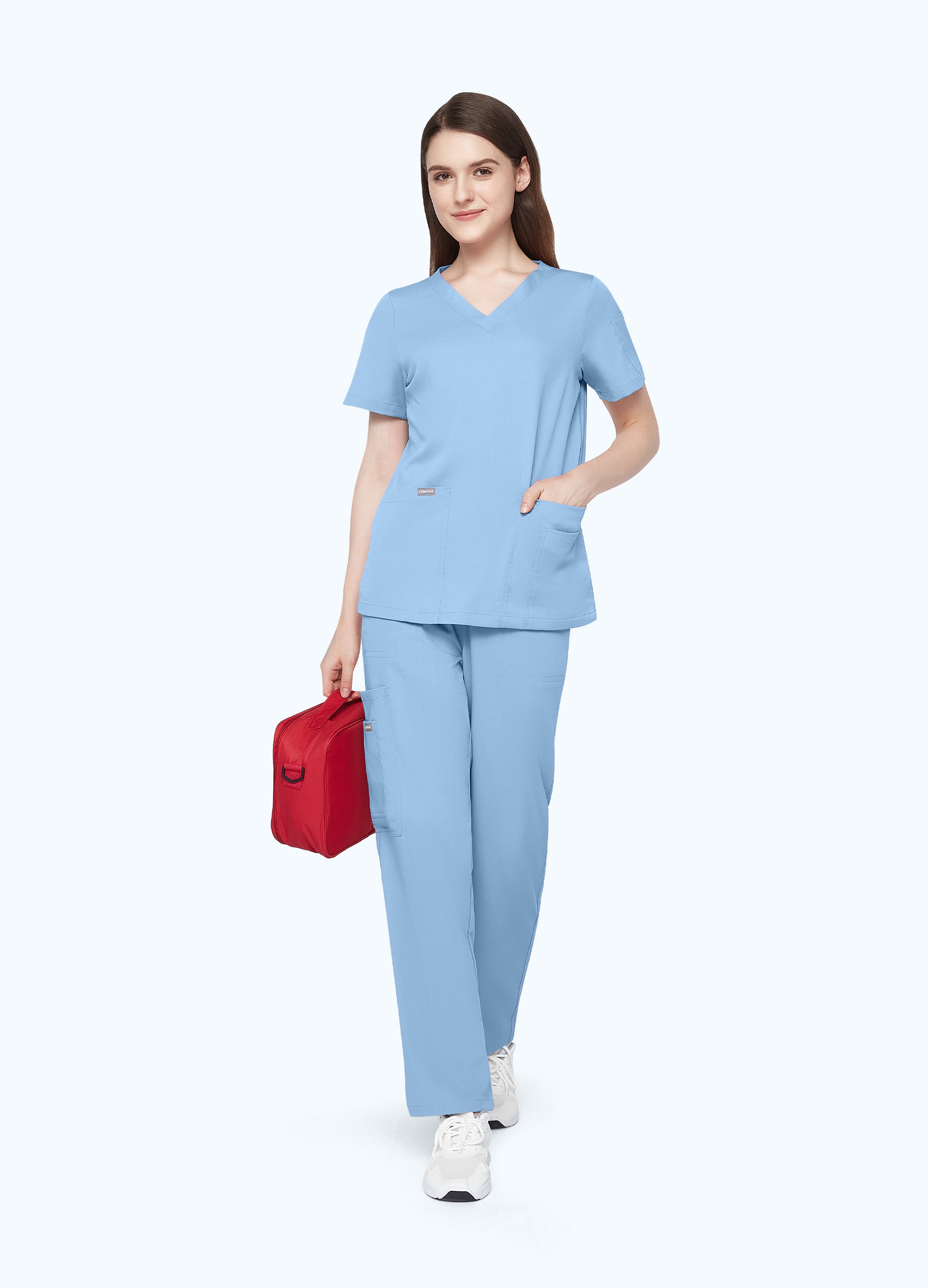 StyleFlex™ 10-Pocket Essential Scrub Set