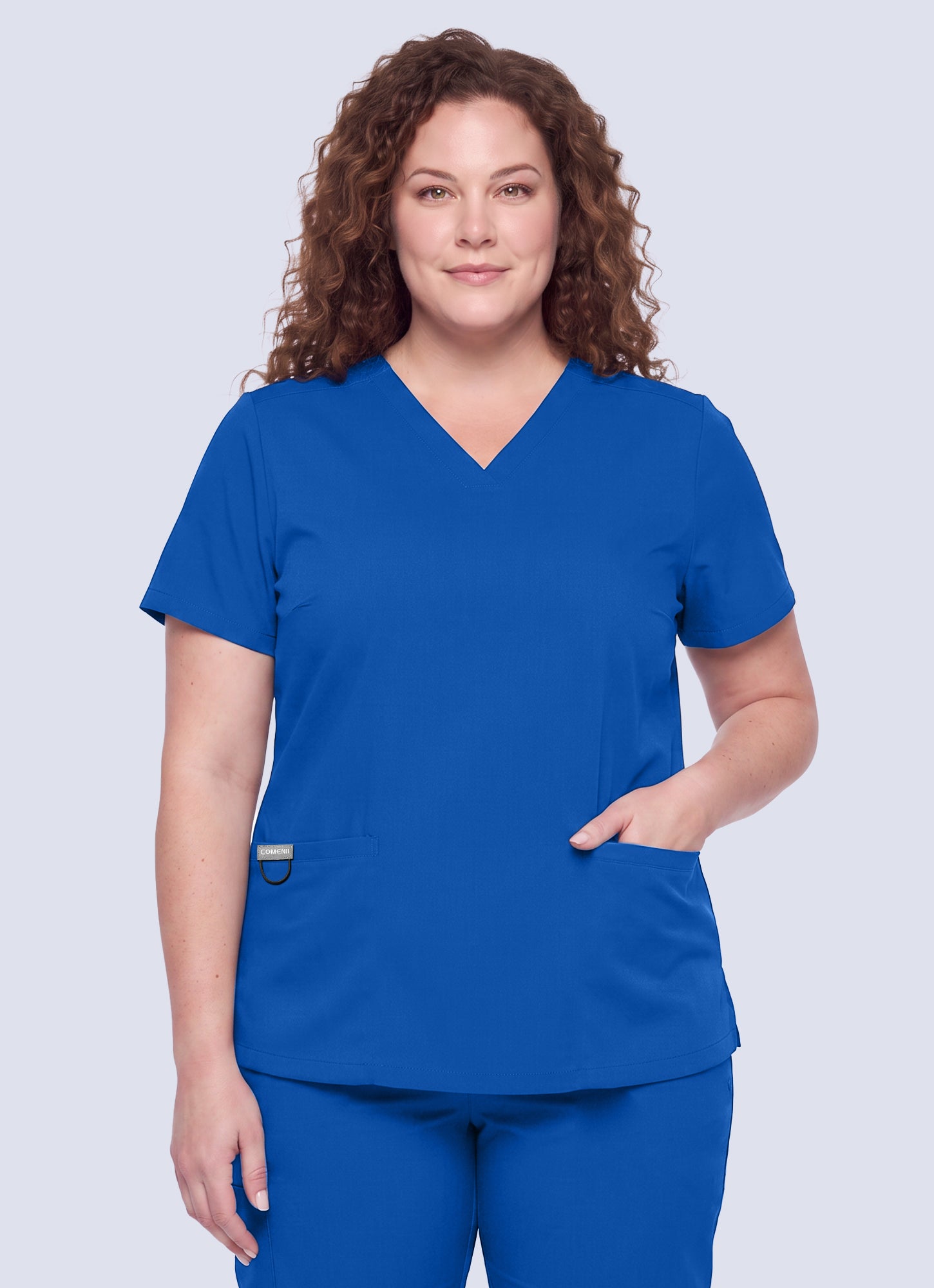 SoftTouch™ 3 Pockets Scrub Top