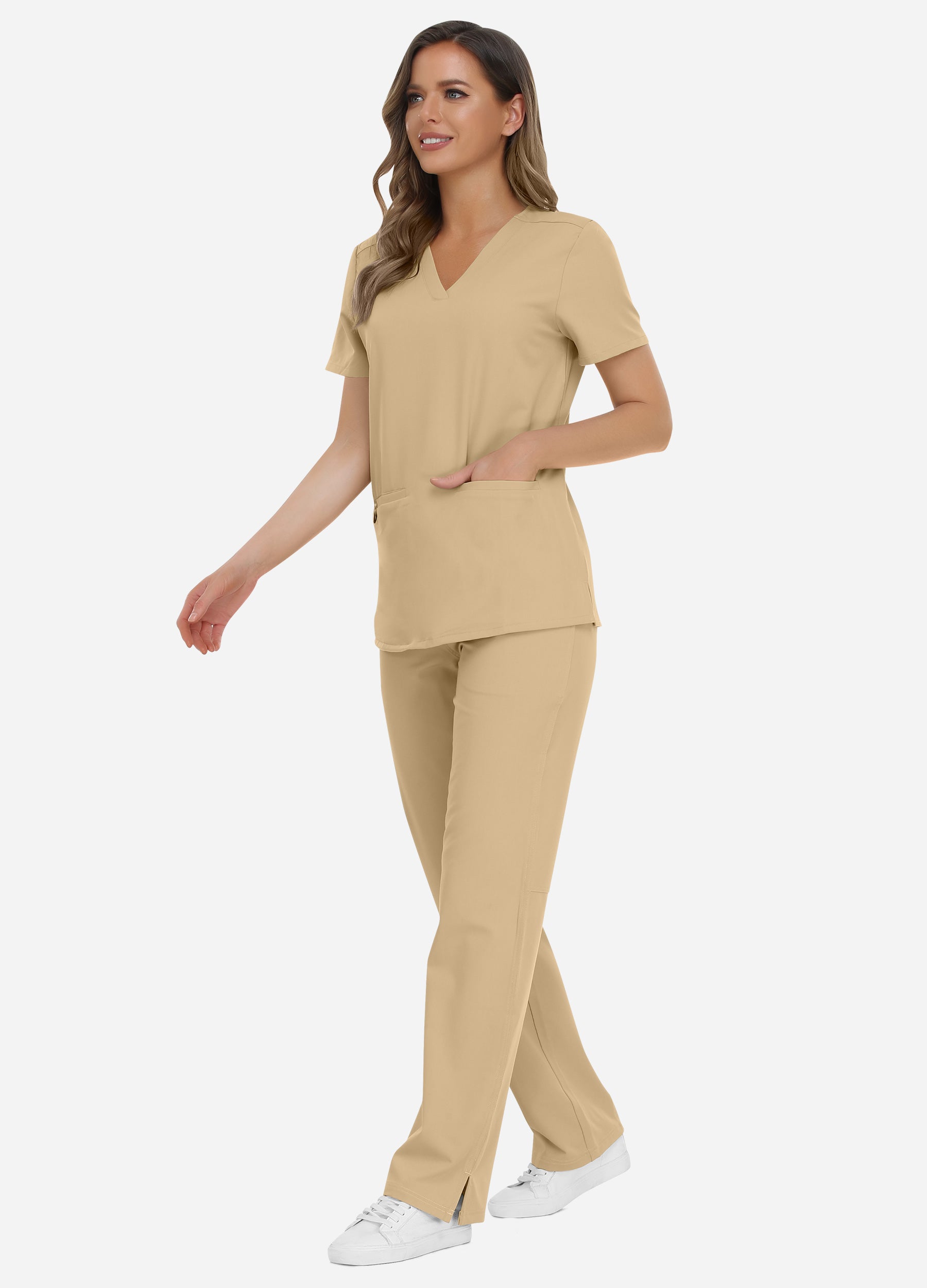 StyleFlex™ 7-Pocket Essential Scrub Set