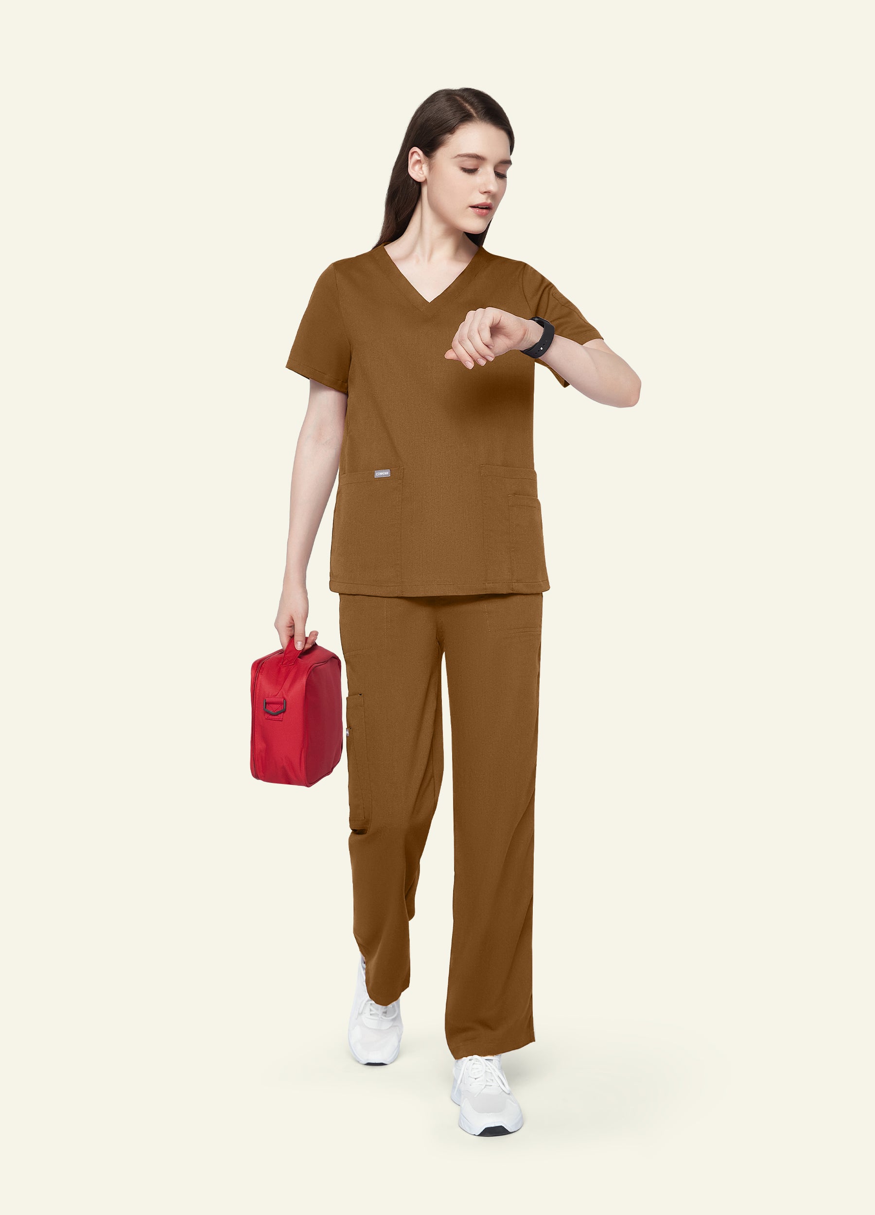 StyleFlex™ 10-Pocket Essential Scrub Set