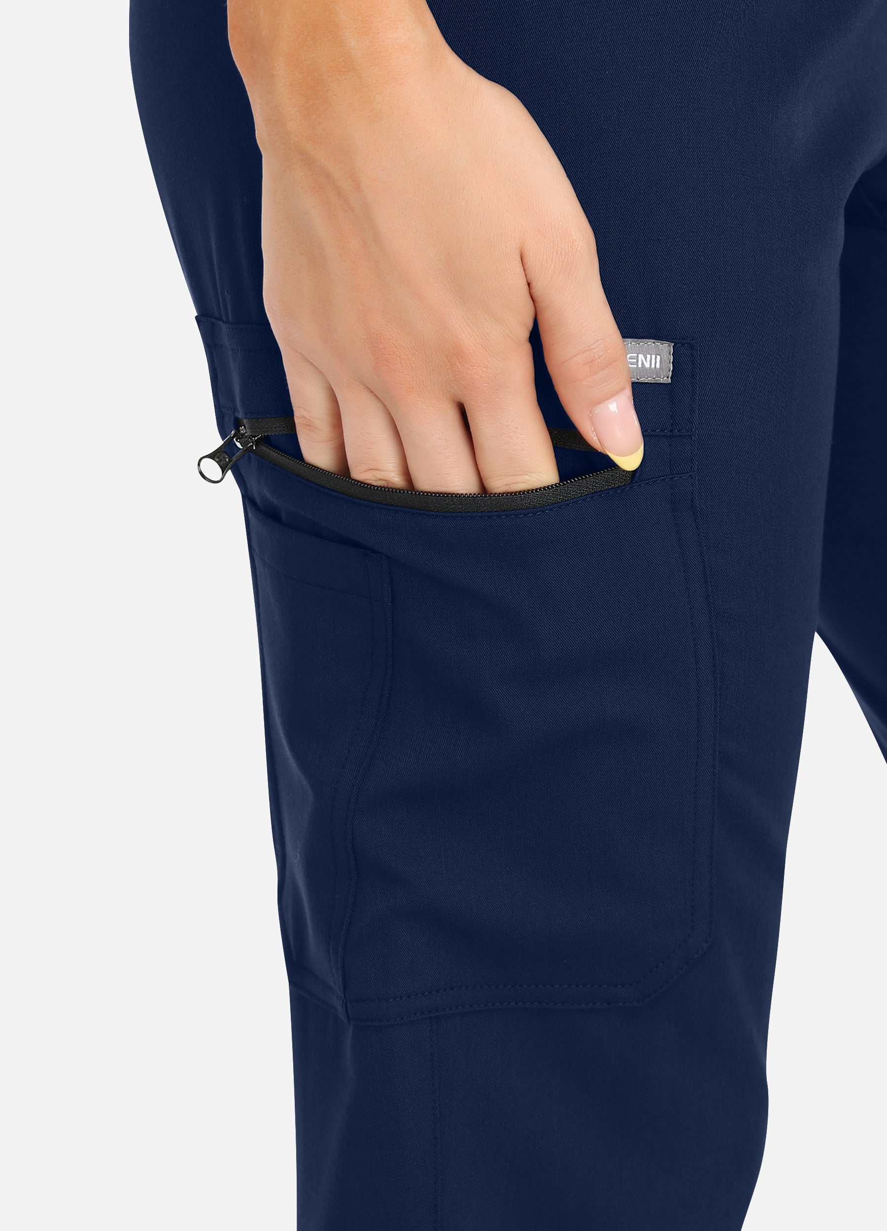 4-Pocket-Scrub-Freizeit-Jogginghose für Damen