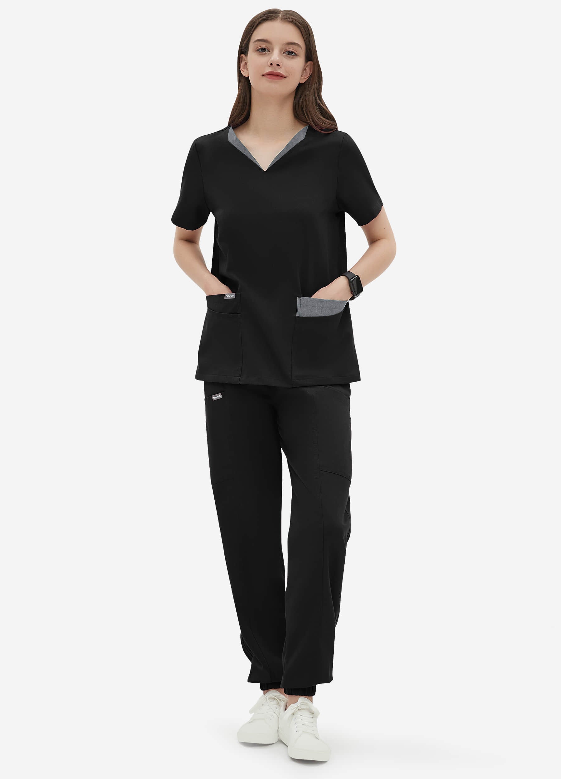 Scrubs in Staid Black Series – COMENII