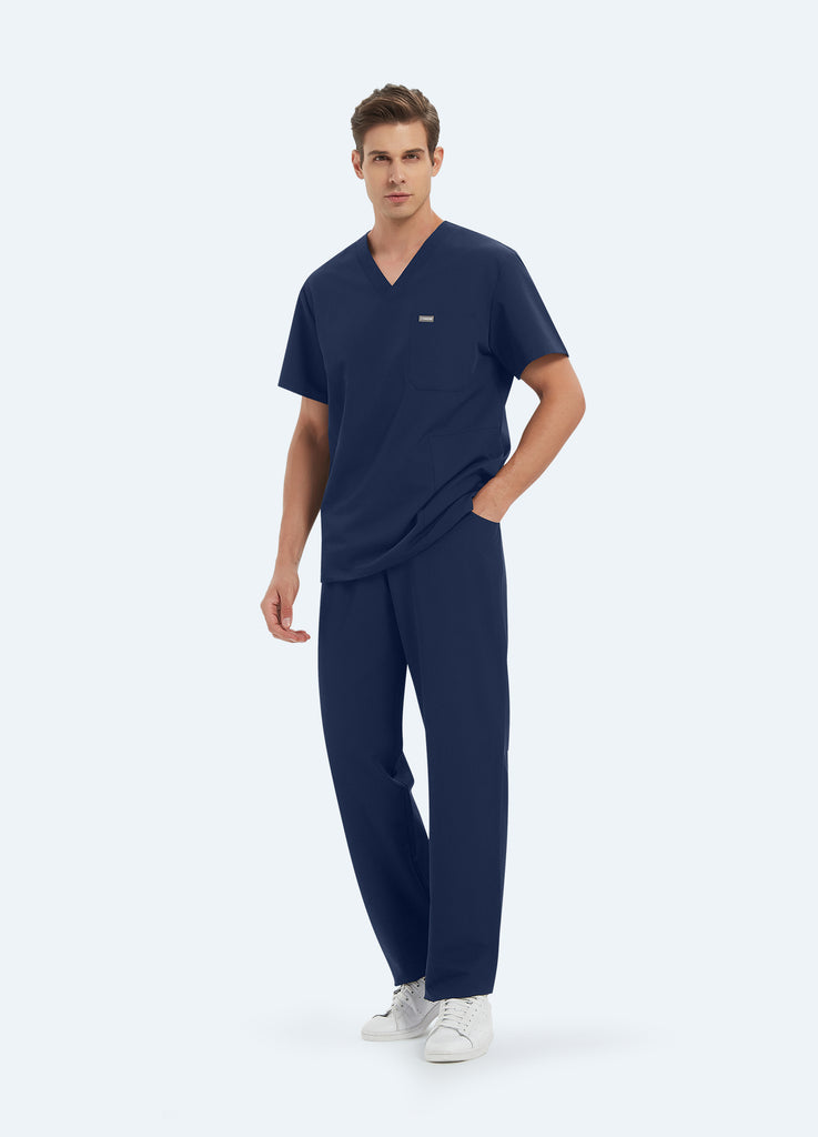 Klassische Scrubs-Hose mit 4 Taschen für Herren