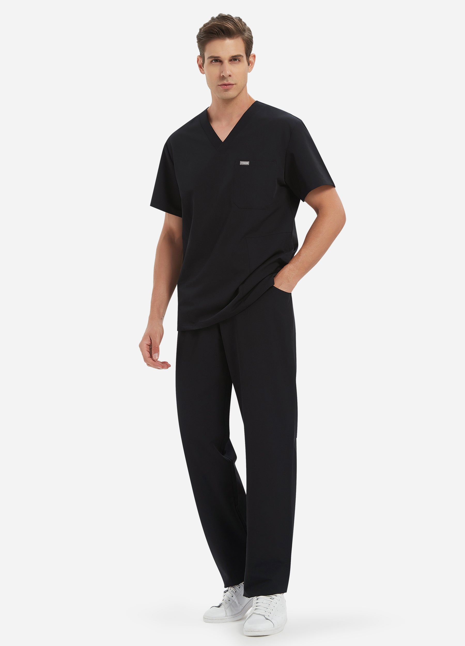 Pantaloni Scrub classici a 4 tasche da uomo