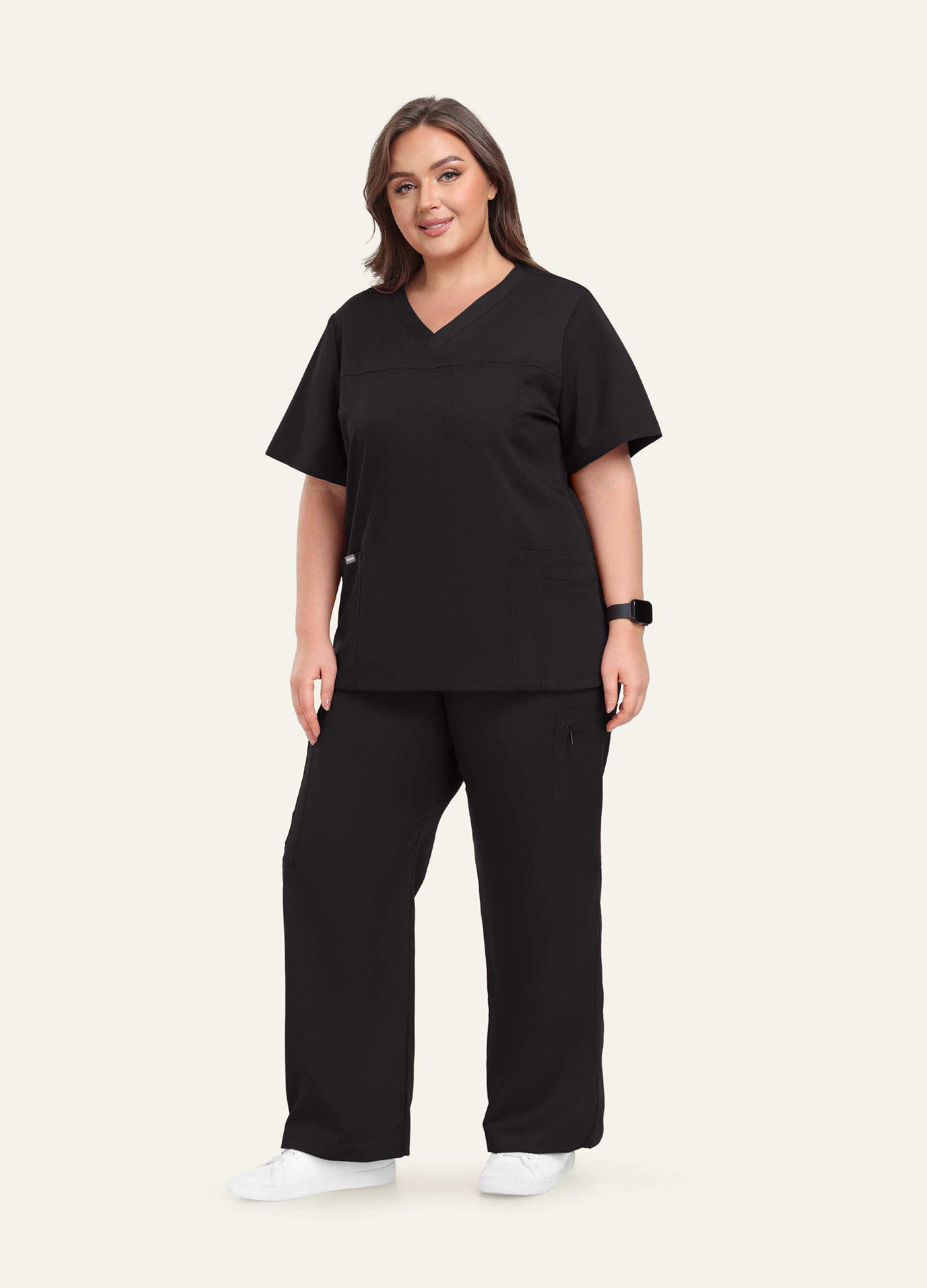 StyleFlex™ Plus Size Scrub Set