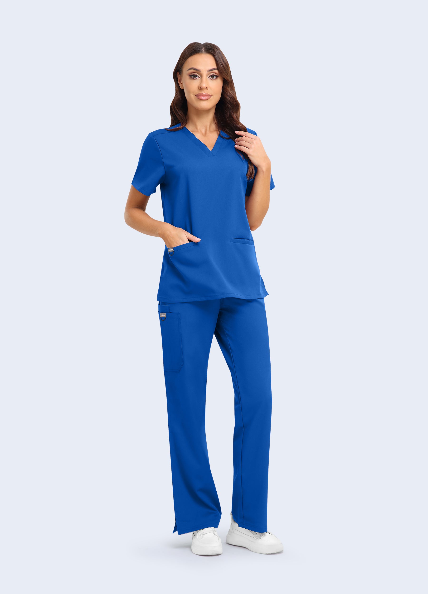 SoftTouch™ 3 Pockets Scrub Top