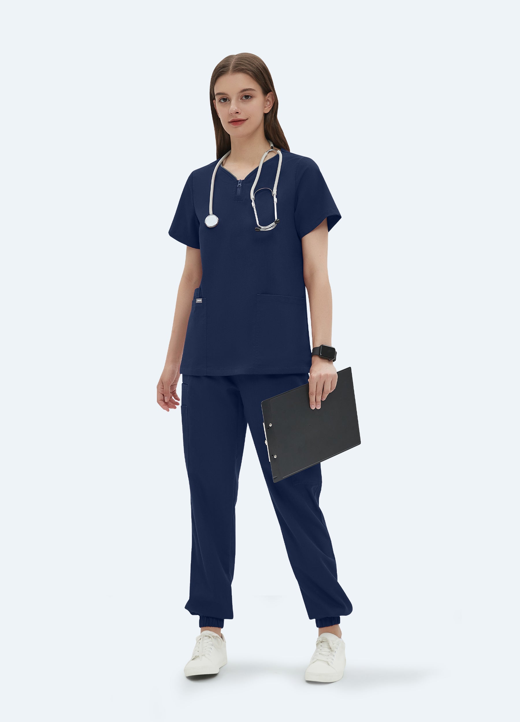 Set scrub 9 tasche da donna