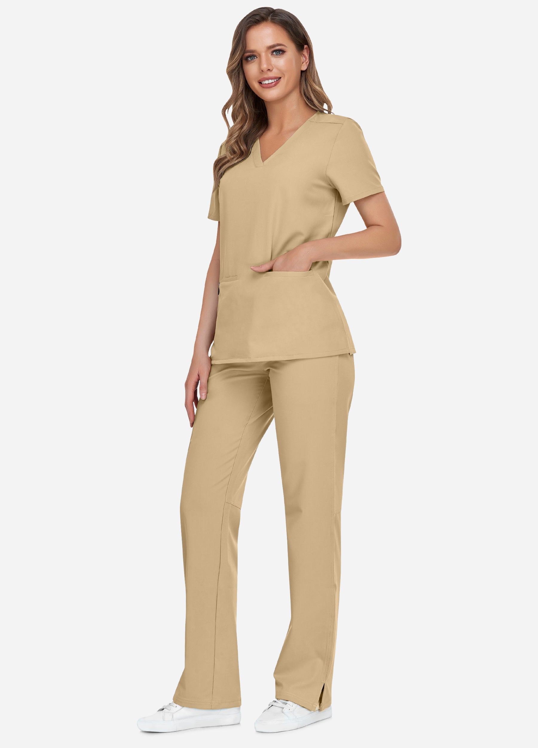 StyleFlex™ 7-Pocket Essential Scrub Set