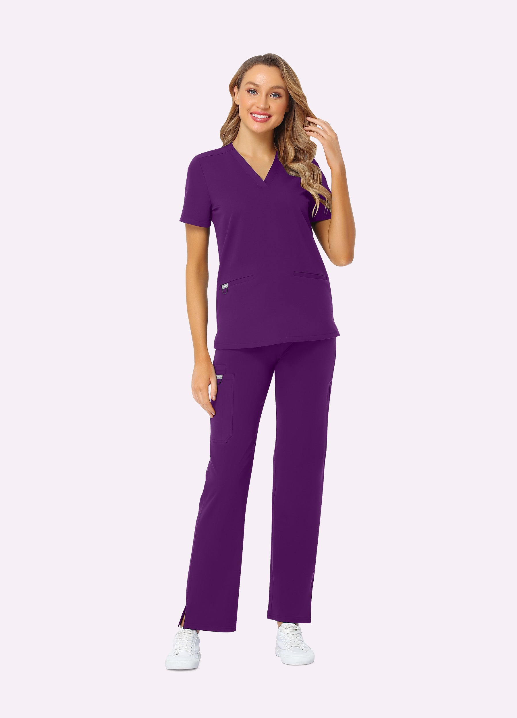 SoftTouch™ 3 Pockets Scrub Top