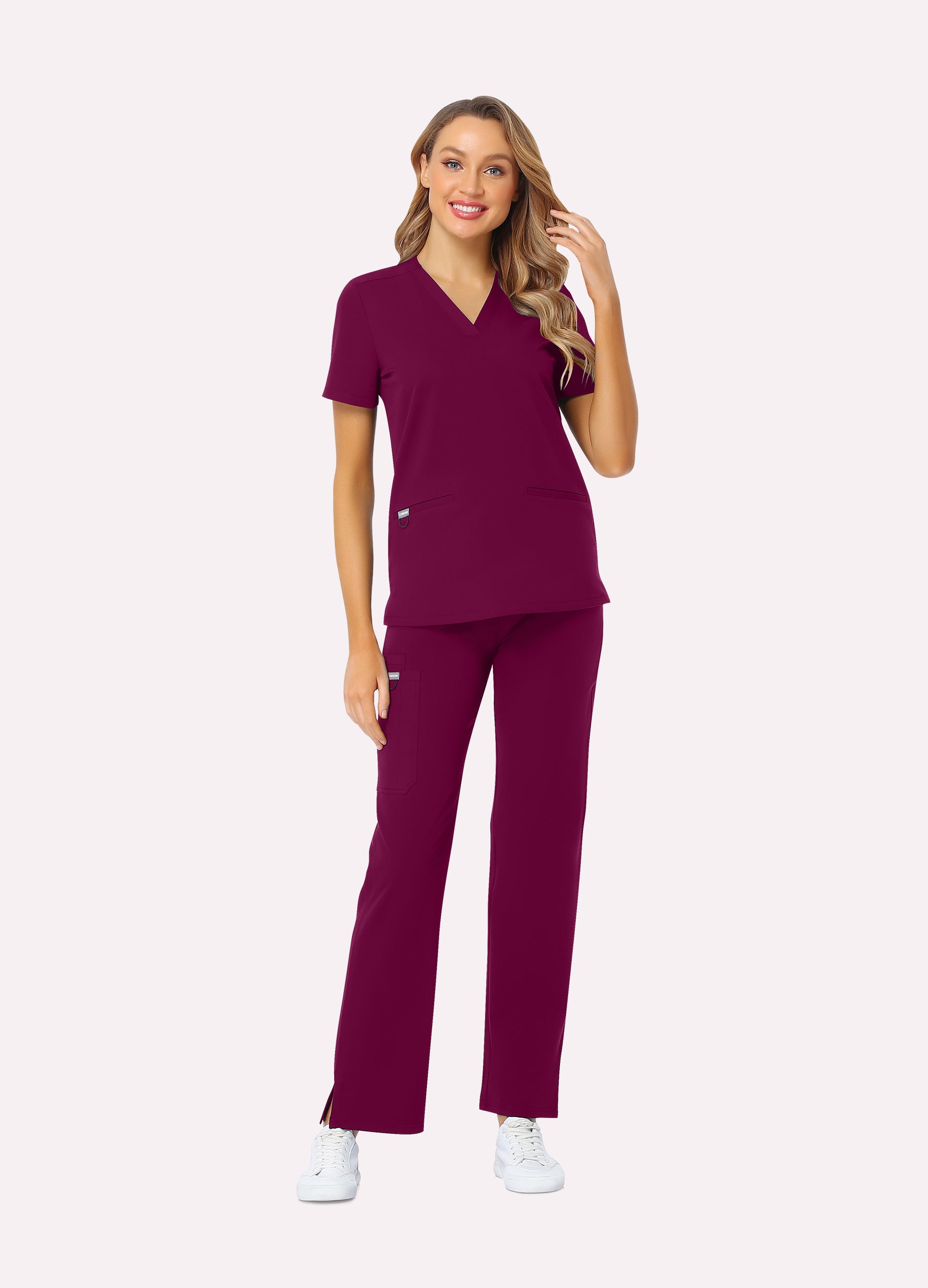 SoftTouch™ 3 Pockets Scrub Top