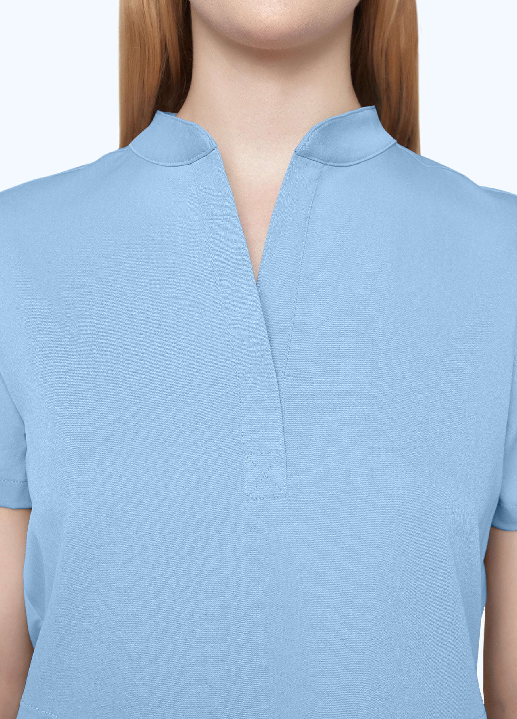 ProEase™ Collar Scrub Top