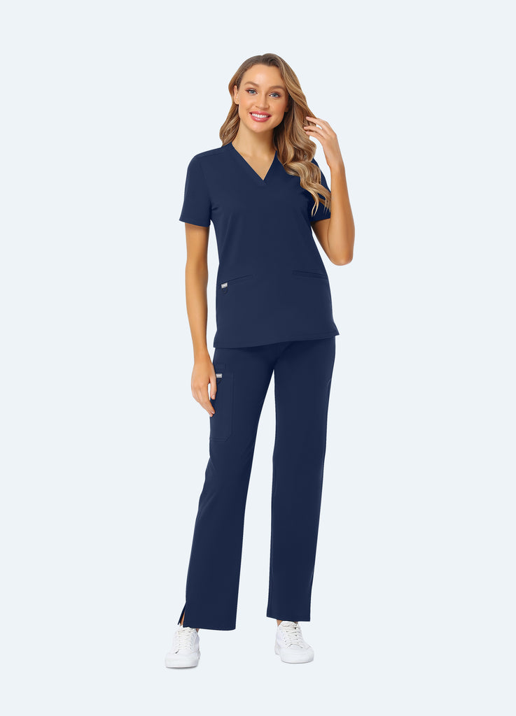 SoftTouch™ 3 Pockets Scrub Top