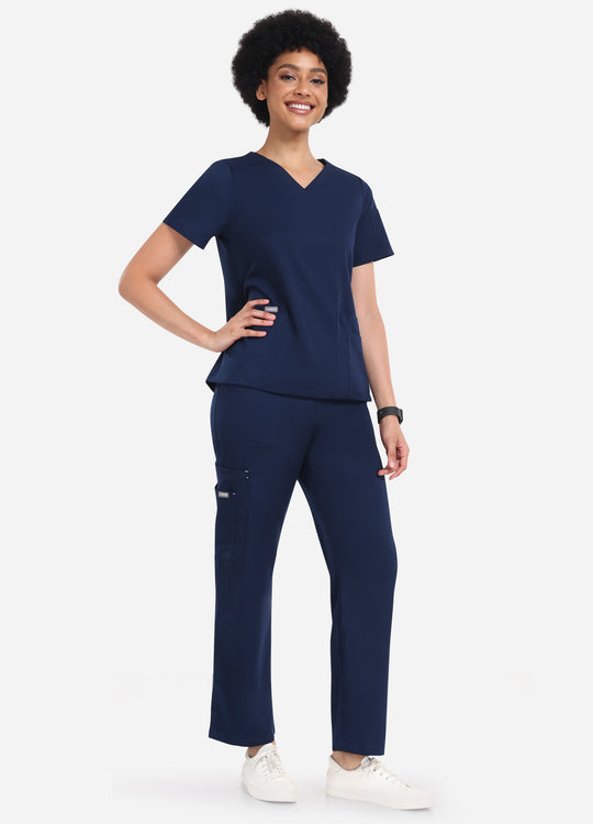 SoftTouch™ Essential Scrub Top – COMENII