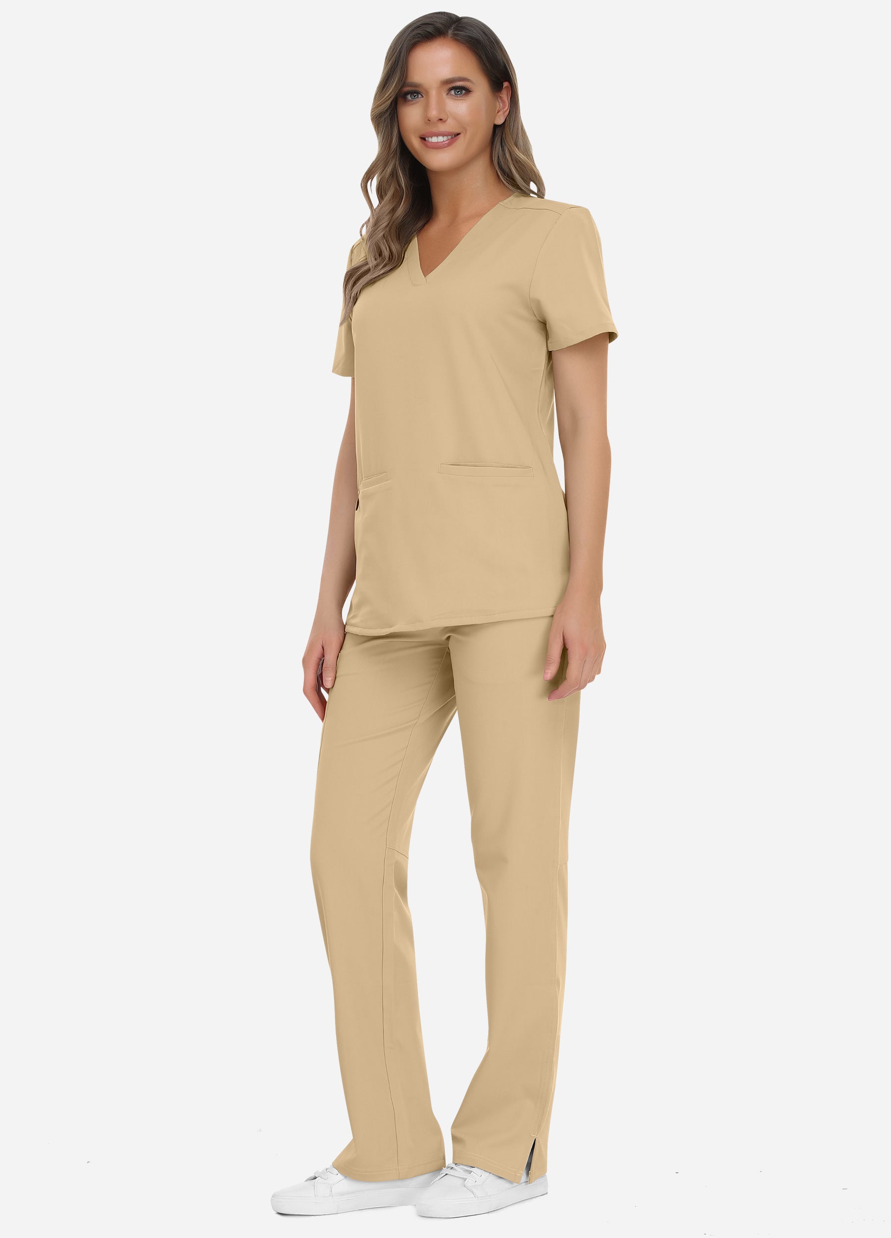 StyleFlex™ 7-Pocket Essential Scrub Set