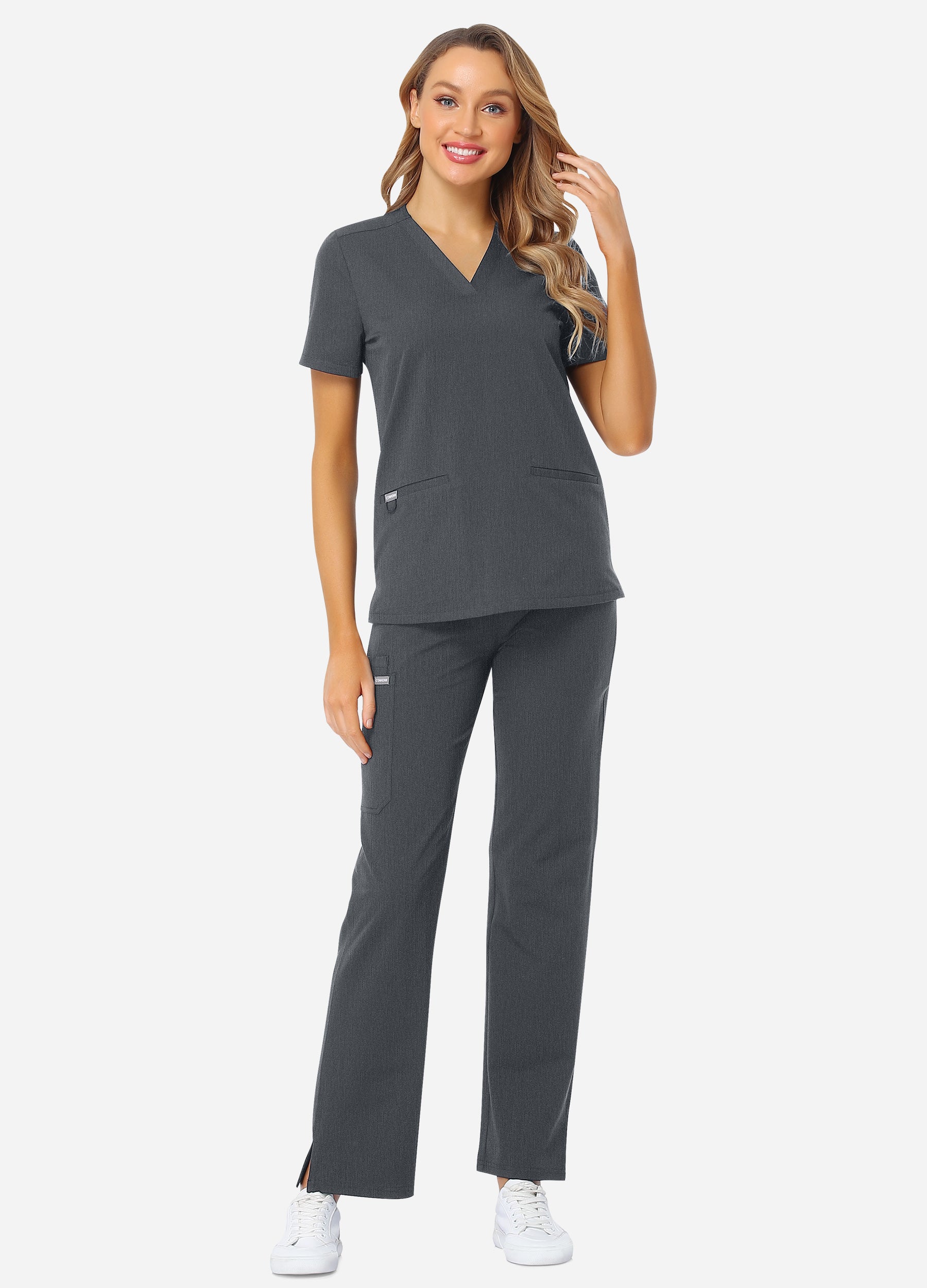 StyleFlex™ 7-Pocket Essential Scrub Set