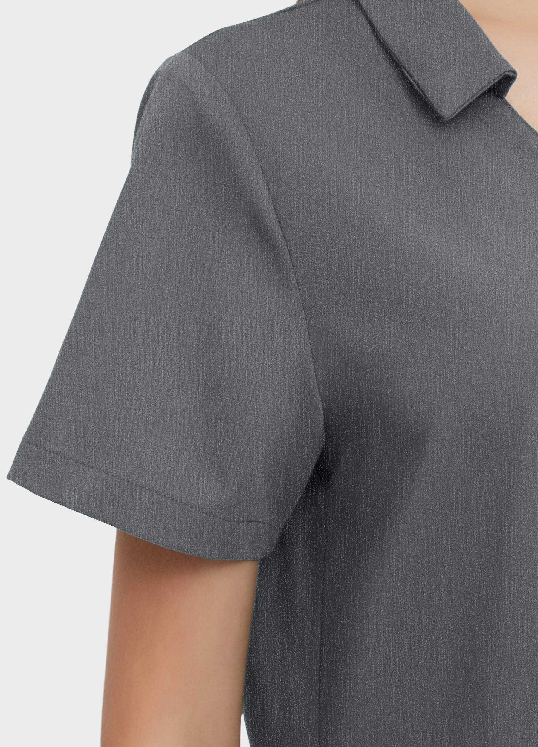 ElegCare™ Collar Scrub Top