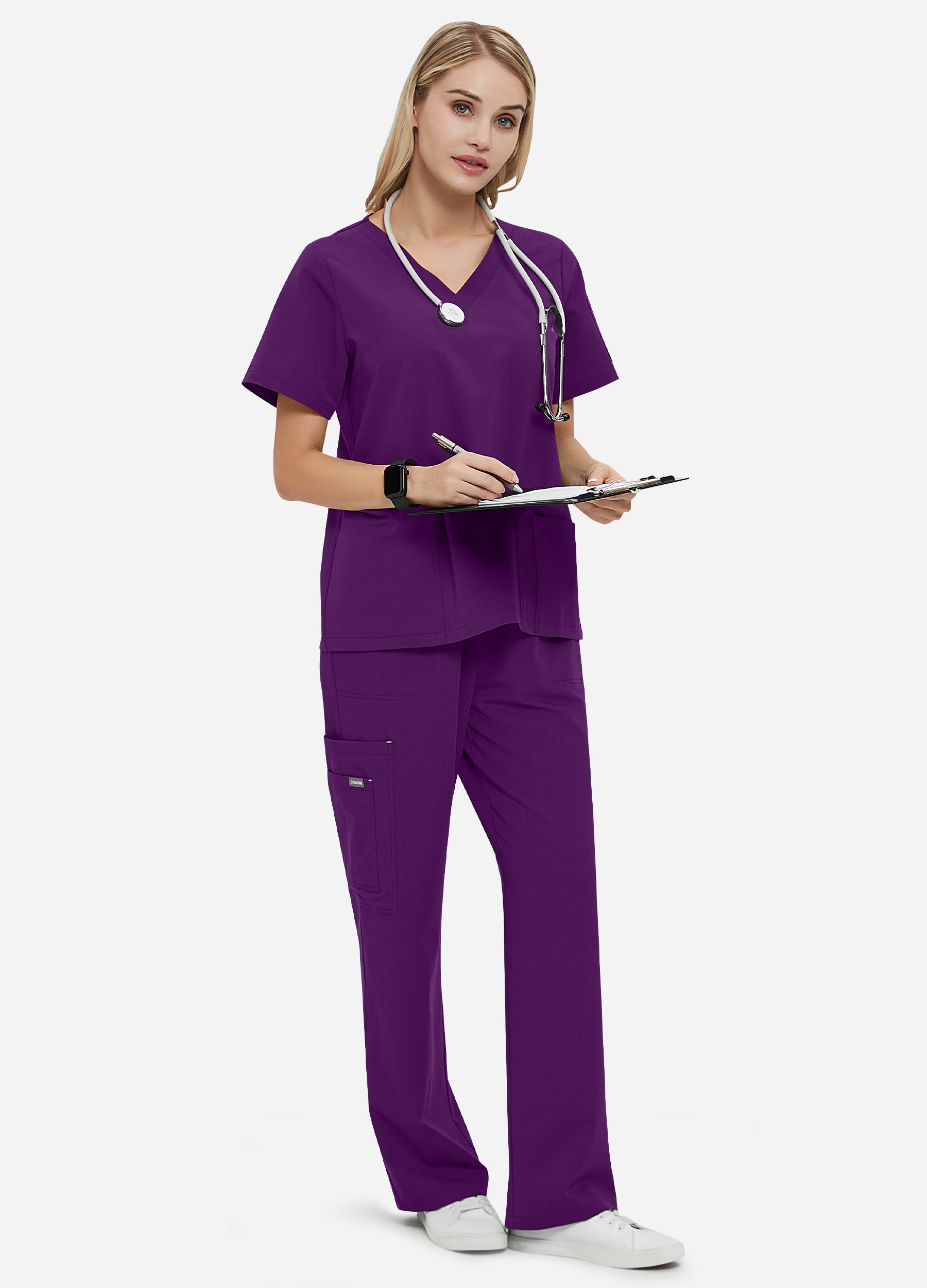 StyleFlex™ 10-Pocket Essential Scrub Set