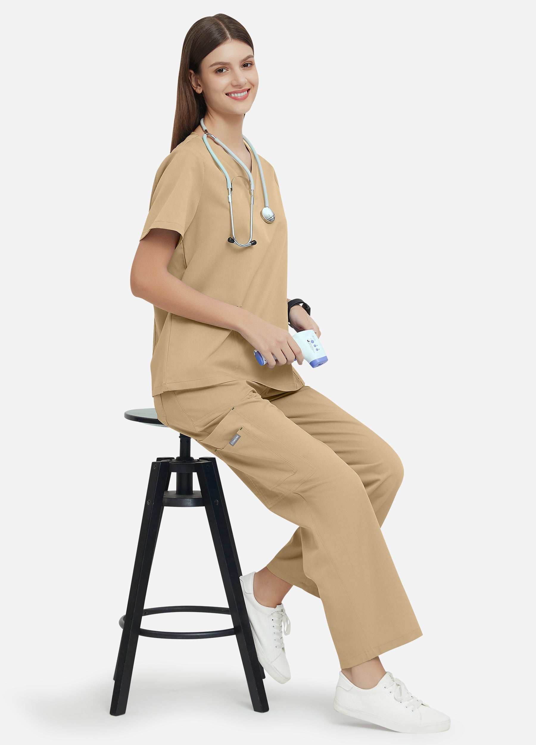 StyleFlex™ 10-Pocket Essential Scrub Set