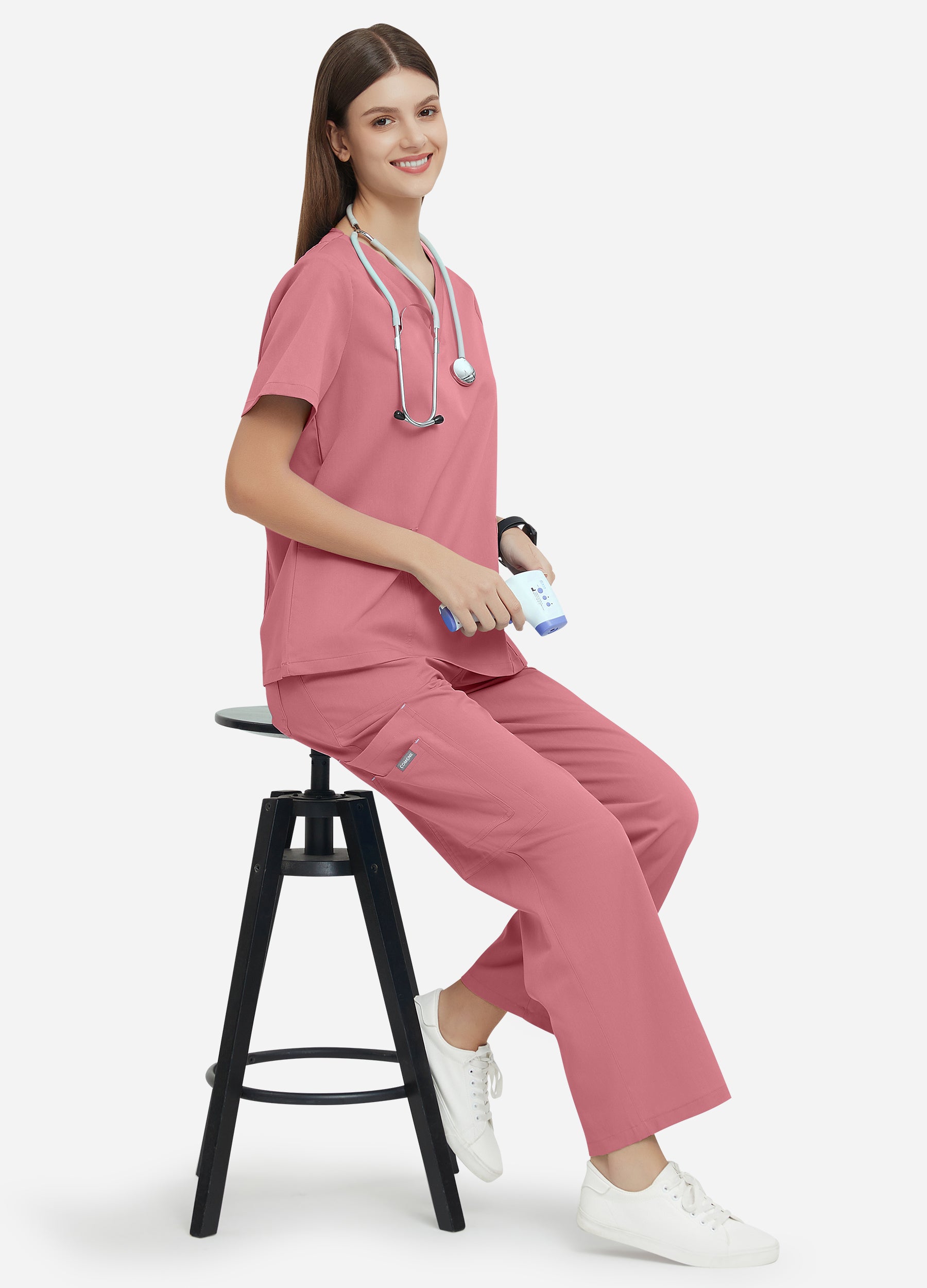 StyleFlex™ 10-Pocket Essential Scrub Set