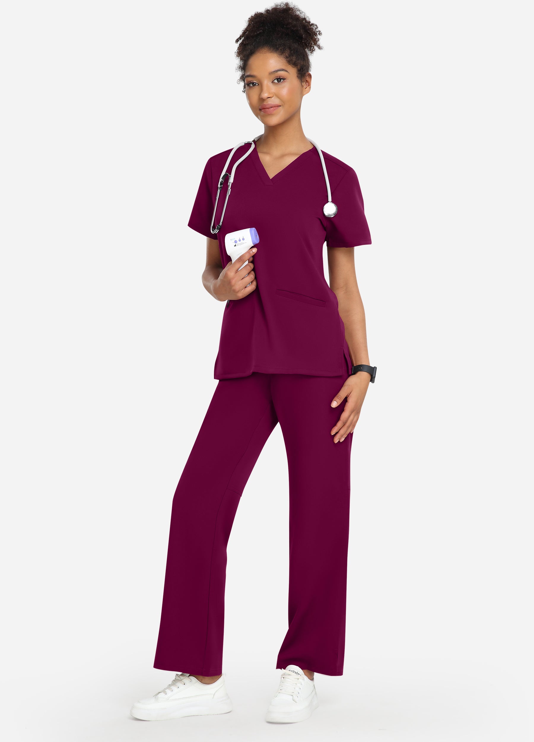 StyleFlex™ 7-Pocket Essential Scrub Set