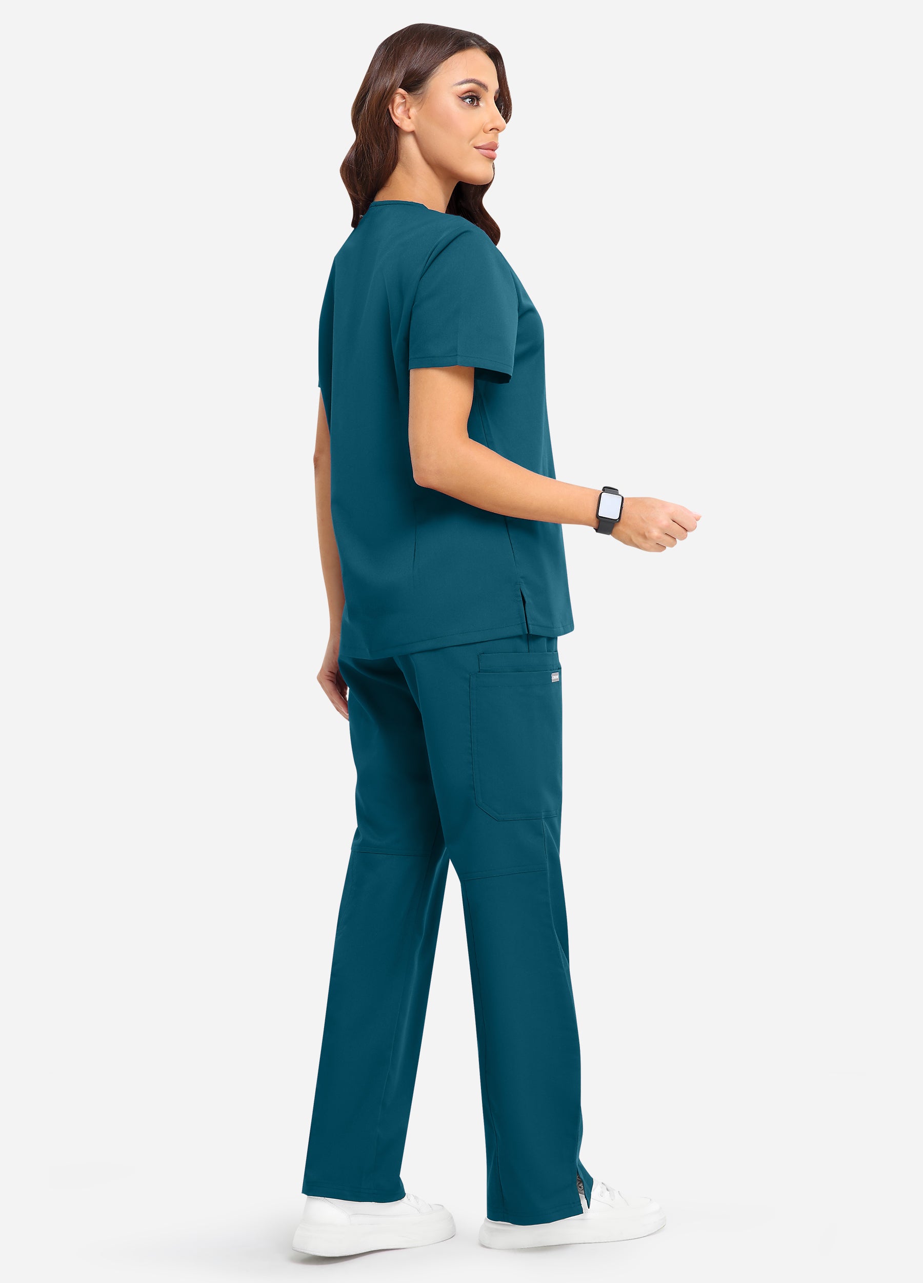 StyleFlex™ 7-Pocket Essential Scrub Set