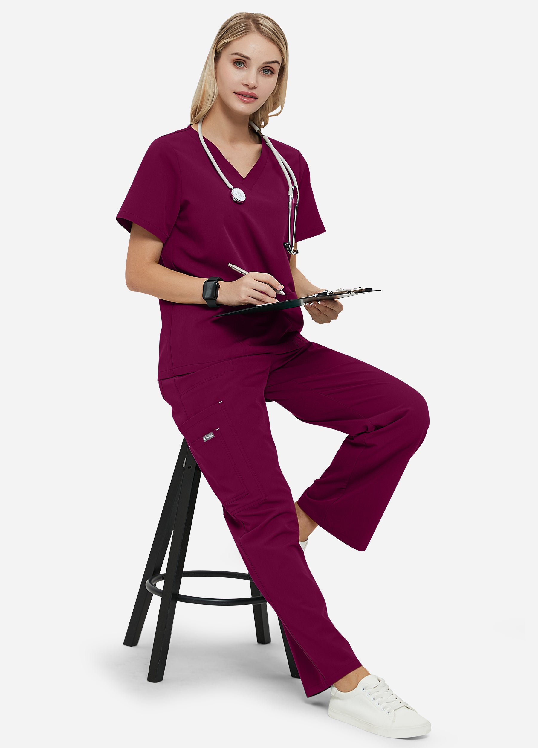 10-Pocket-Cargo-Peeling-Set für Damen