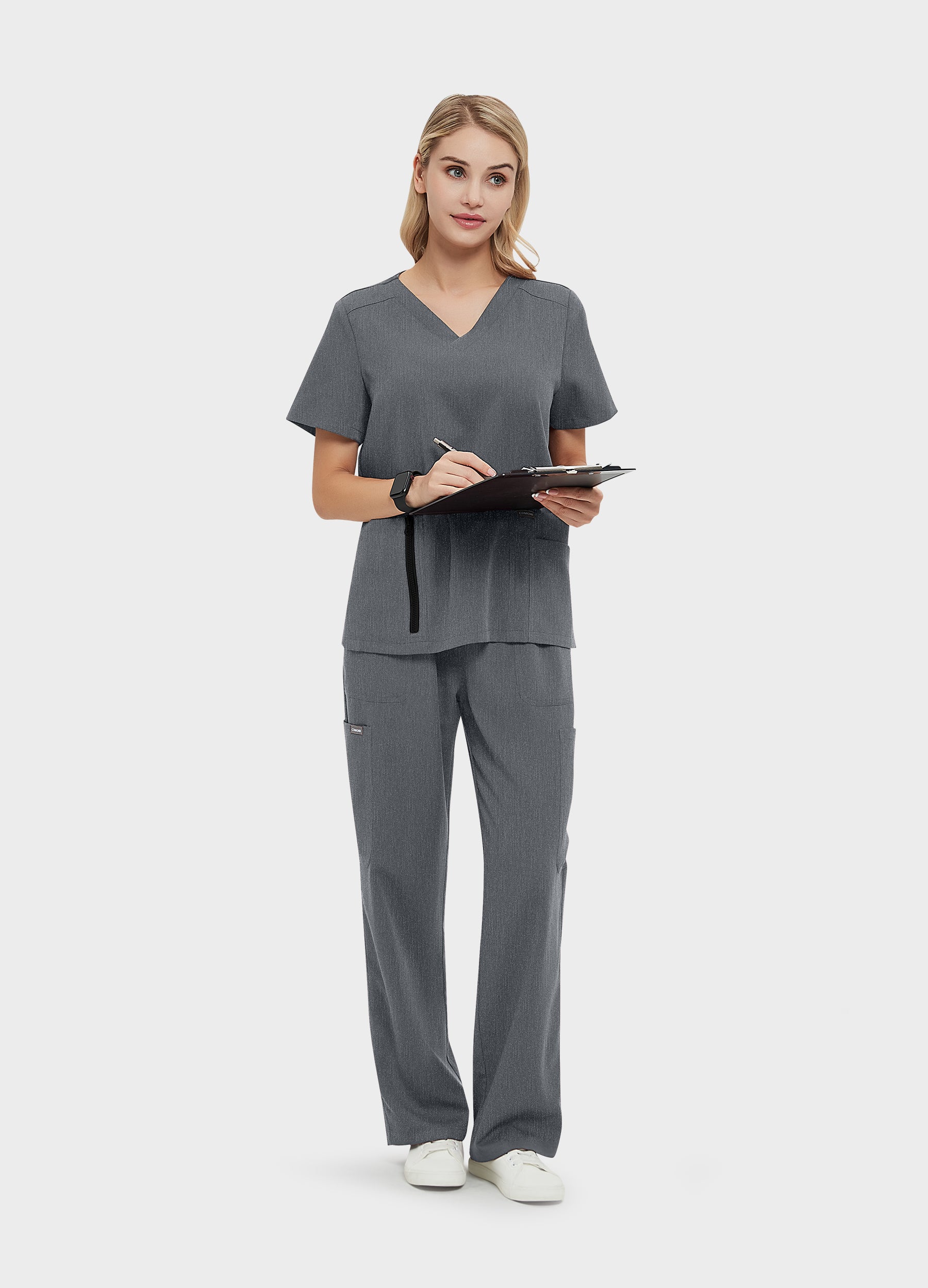 DynaComfort™ 7-Pocket Fashion Scrub Set