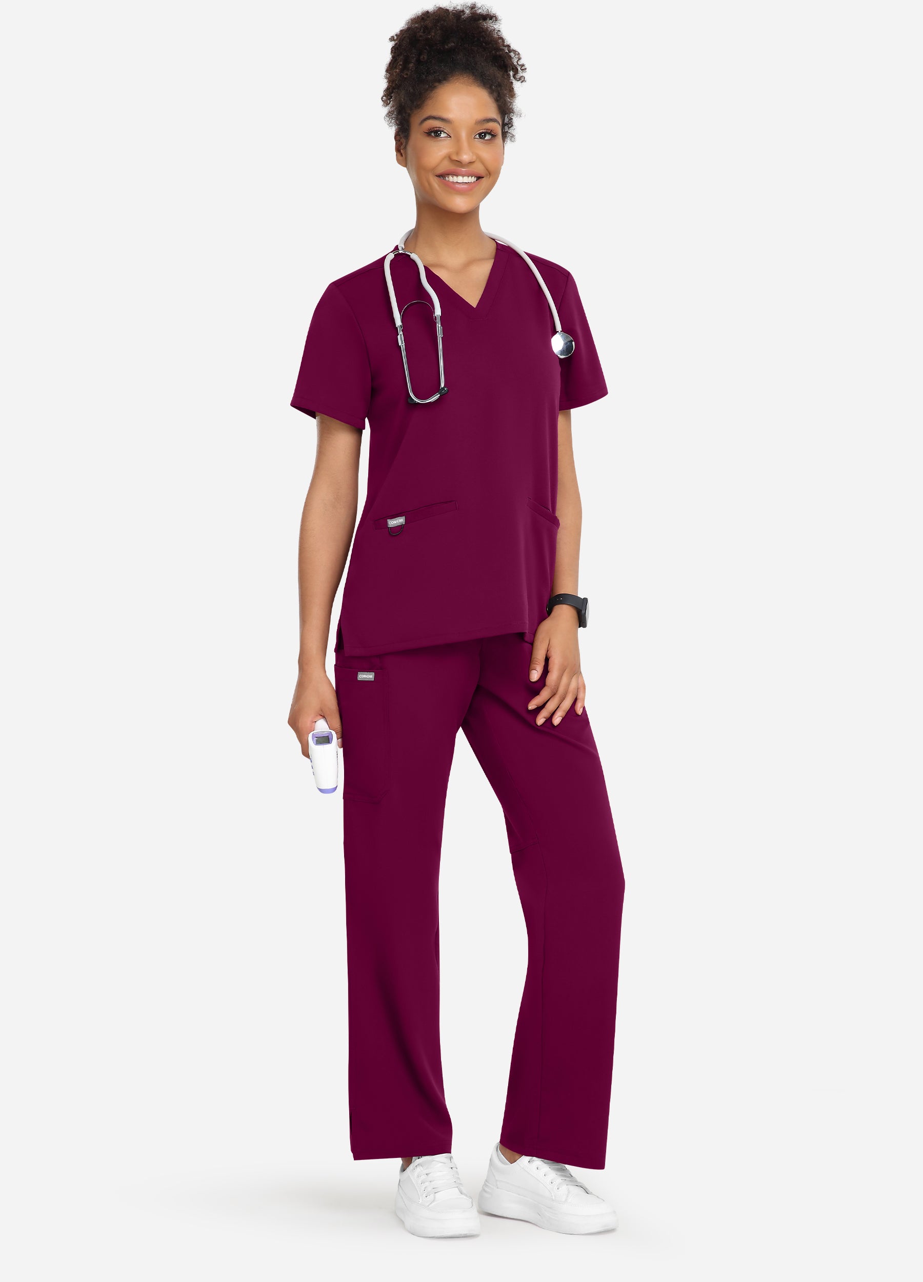 StyleFlex™ 7-Pocket Essential Scrub Set