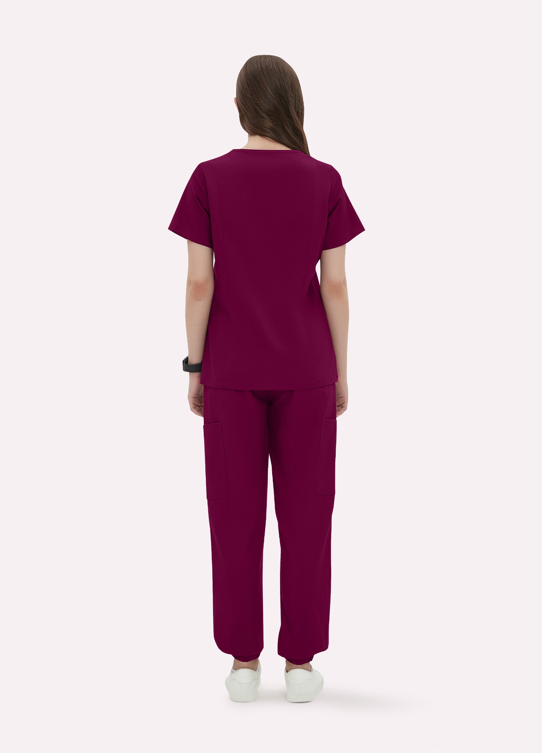 StyleFlex™ 9-Pocket Jogger Scrub Set