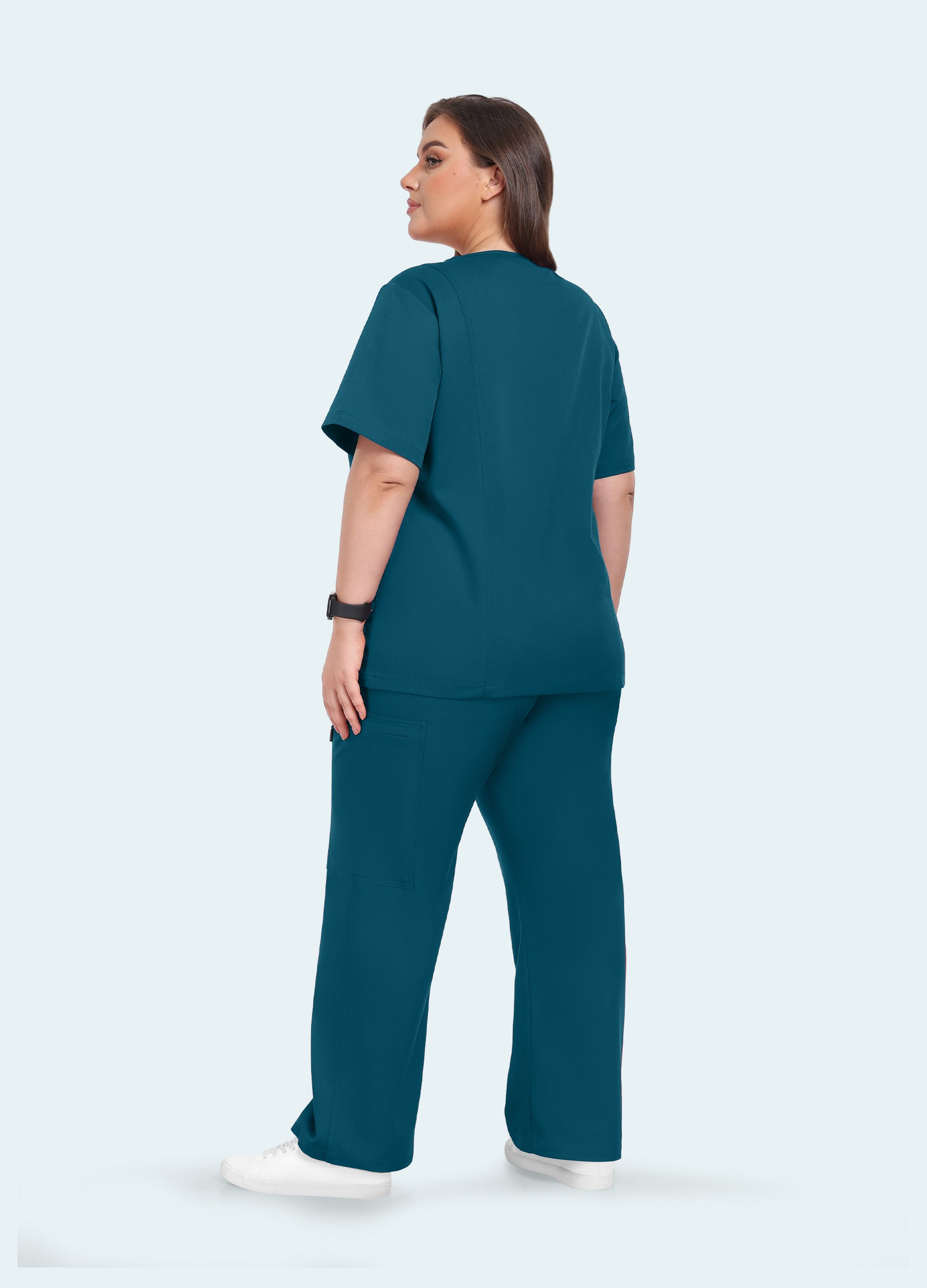 StyleFlex™ Plus Size Scrub Set