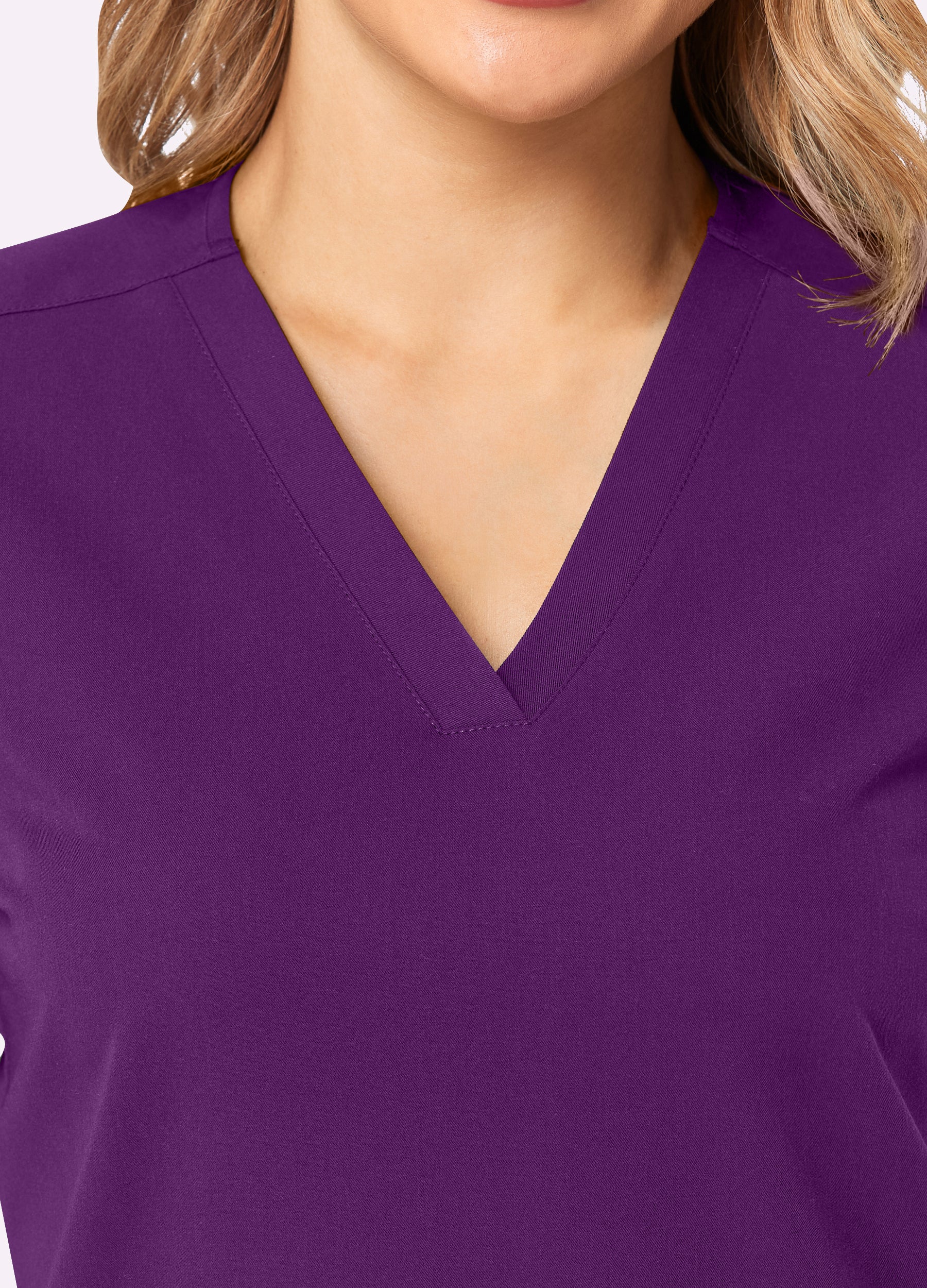 SoftTouch™ 3 Pockets Scrub Top