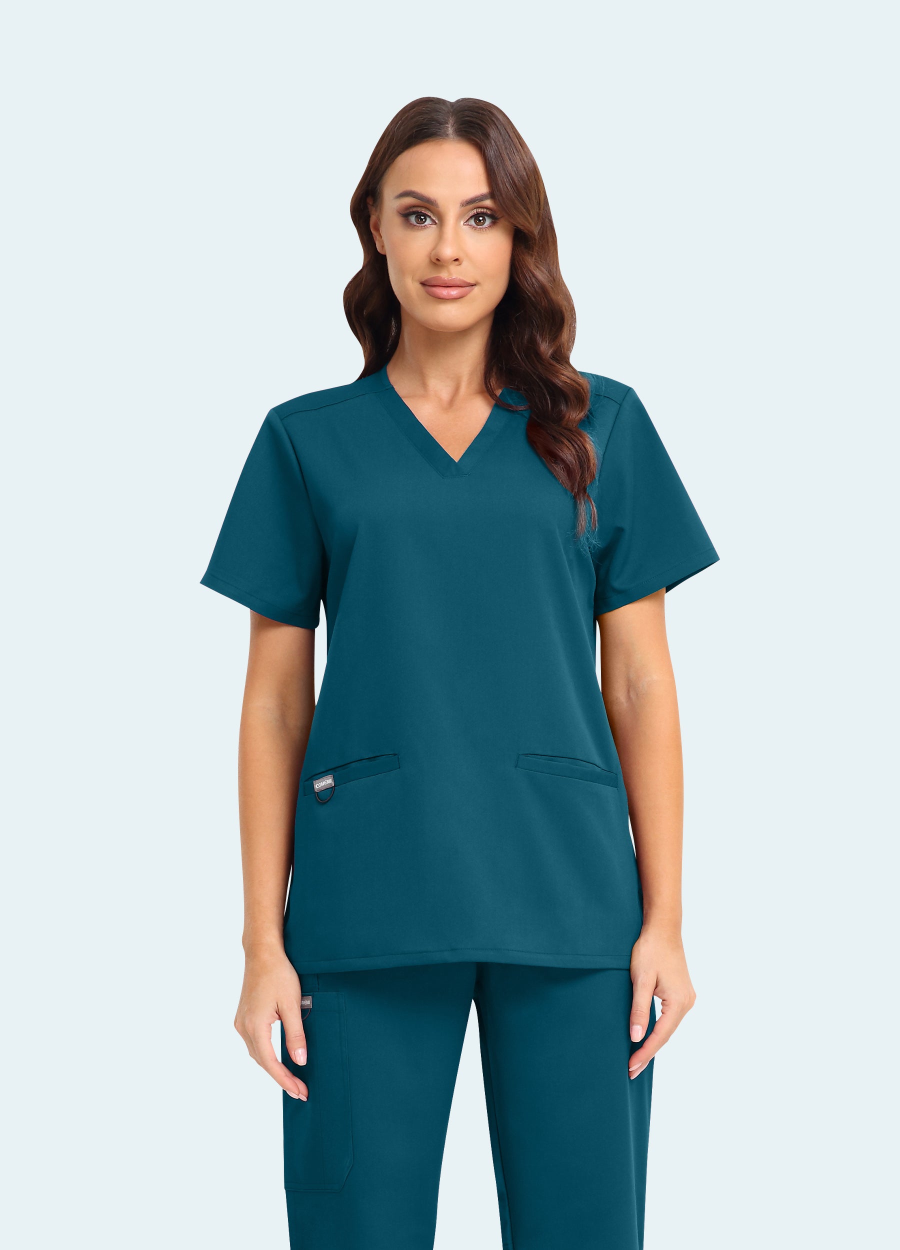 SoftTouch™ 3 Pockets Scrub Top