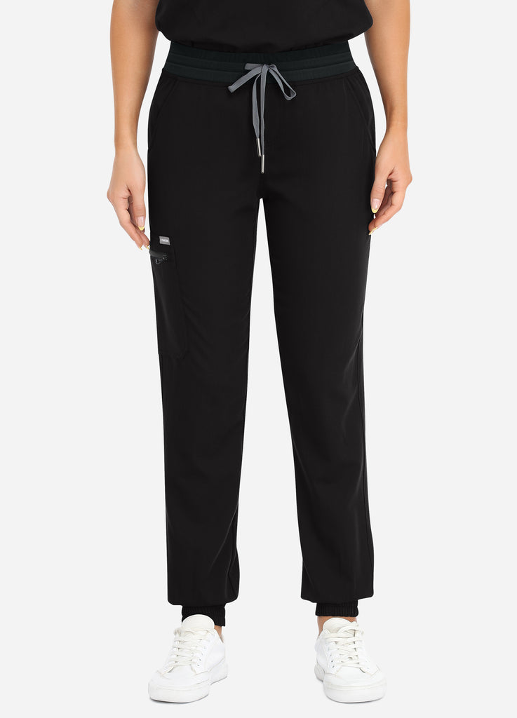 4-Pocket-Scrub-Freizeit-Jogginghose für Damen