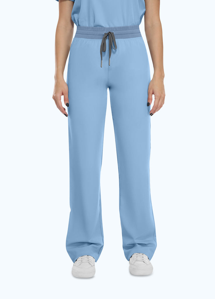 Pantalon médical basique à 2 poches pour femme