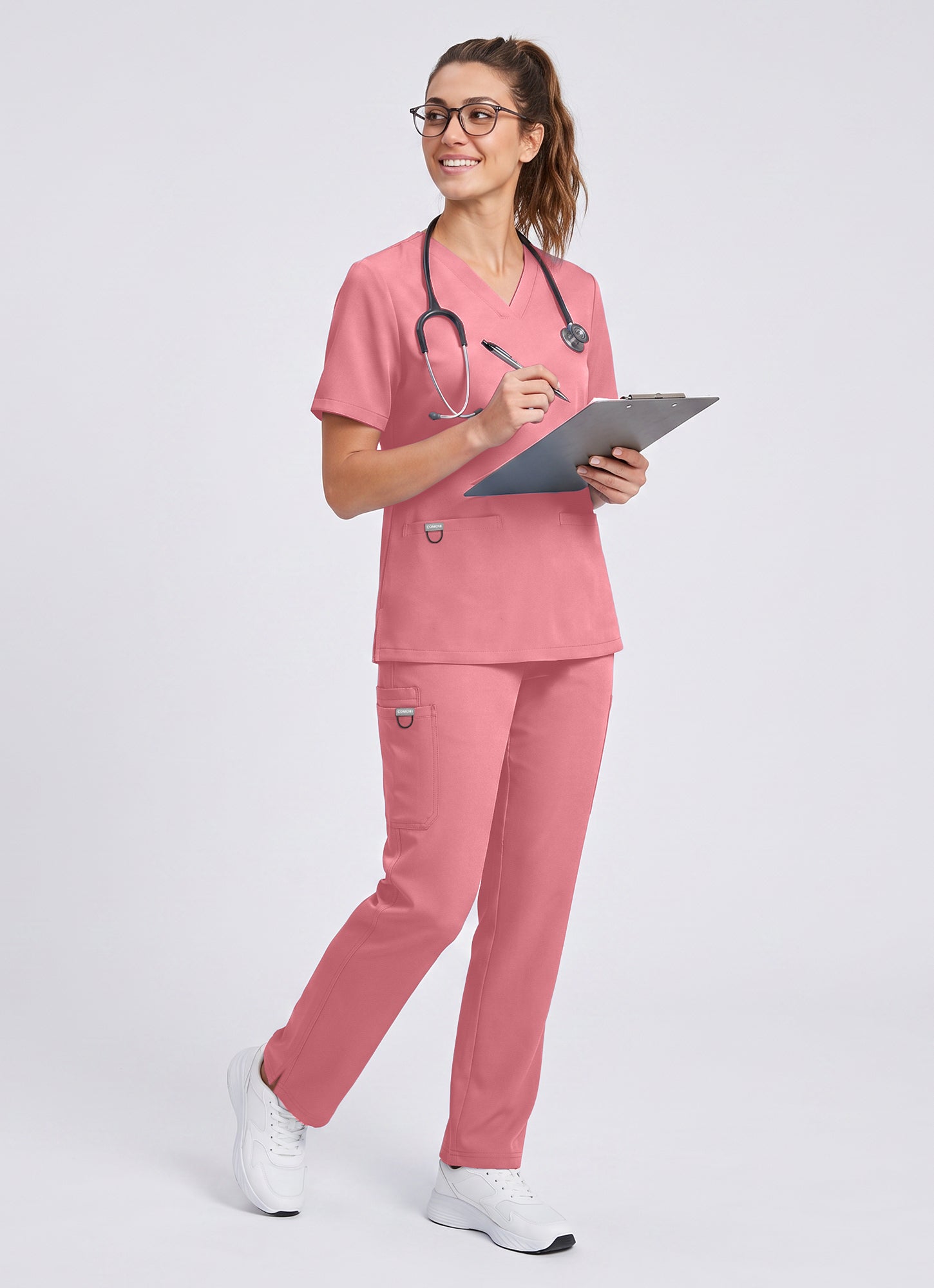 SoftTouch™ 3 Pockets Scrub Top