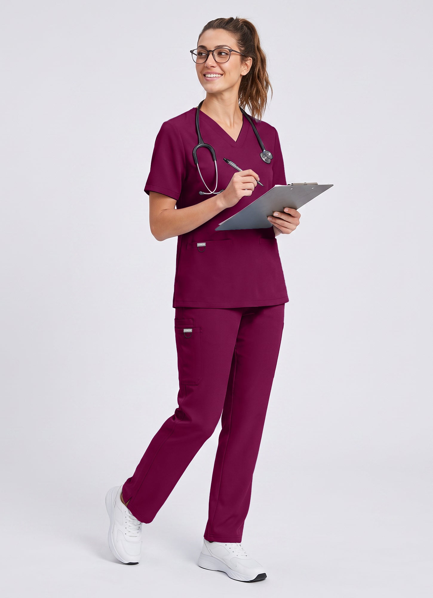 SoftTouch™ 3 Pockets Scrub Top