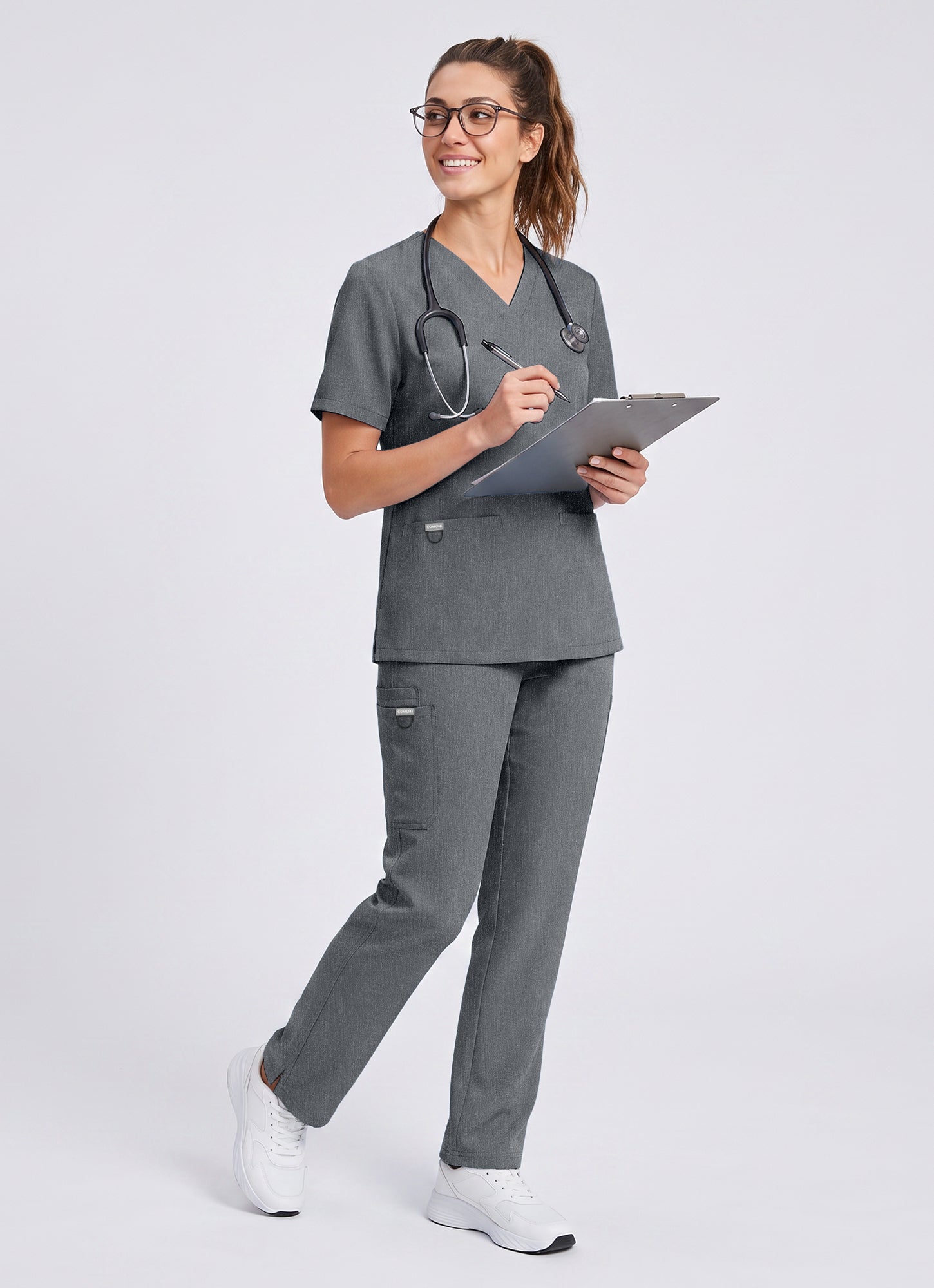 SoftTouch™ 3 Pockets Scrub Top