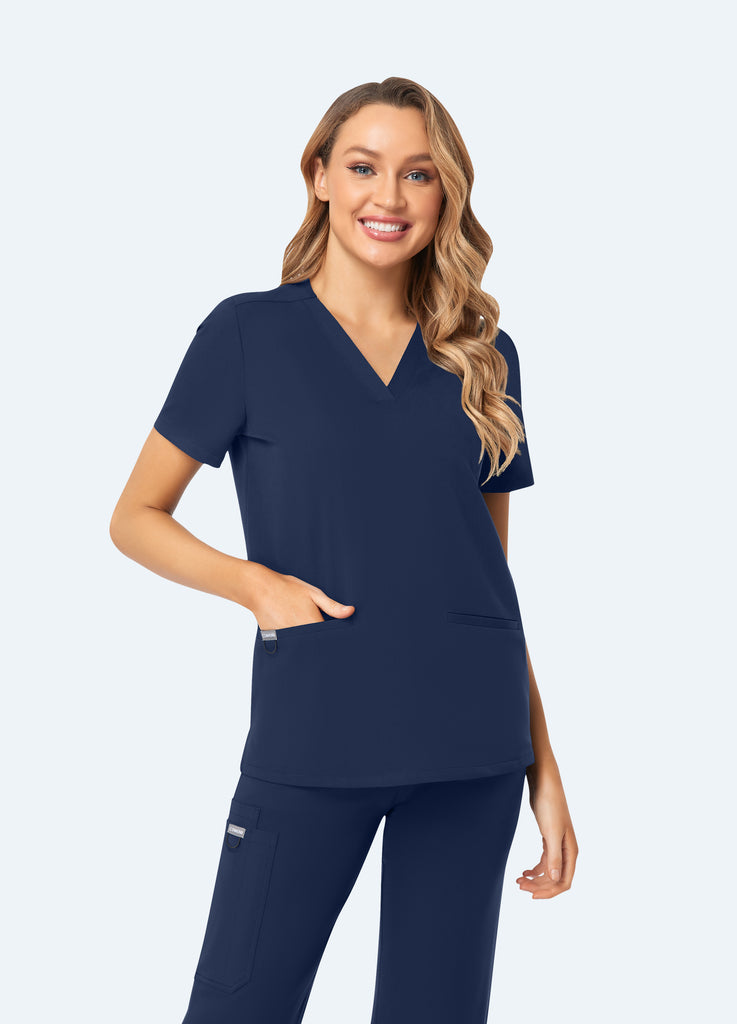 SoftTouch™ 3 Pockets Scrub Top