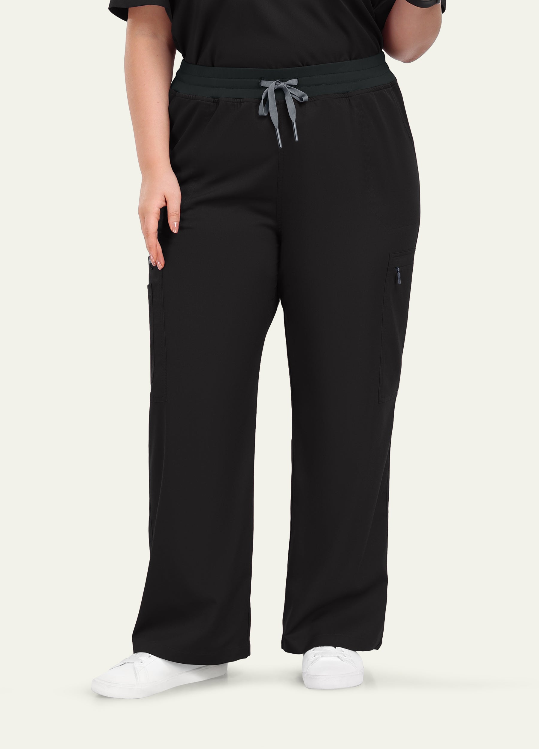 StyleFlex™ 7-Pocket Plus Size Scrub Pants