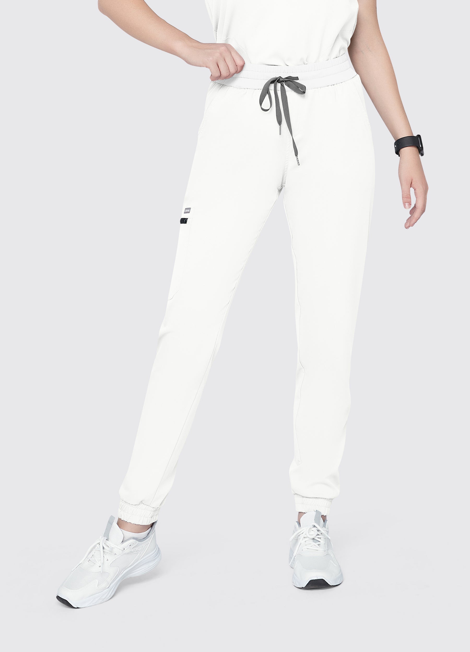 4-Pocket-Scrub-Freizeit-Jogginghose für Damen