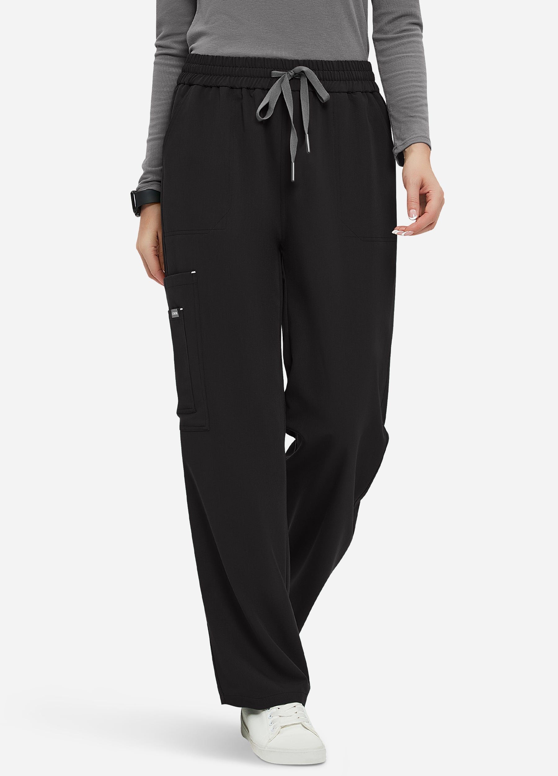 6-Pocket-Cargo-Scrub-Hose für Damen