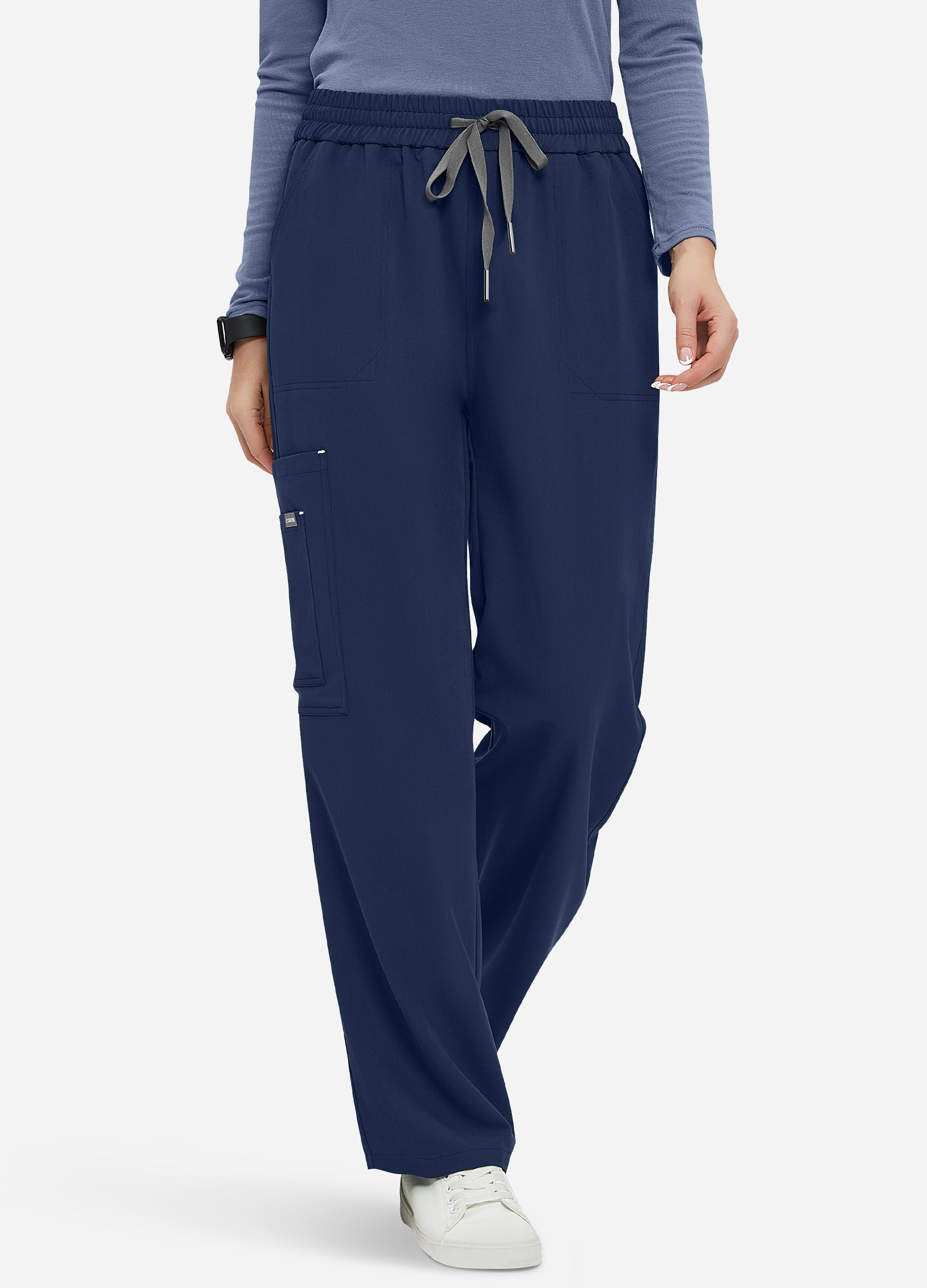 Pantalon cargo à 6 poches pour femmes