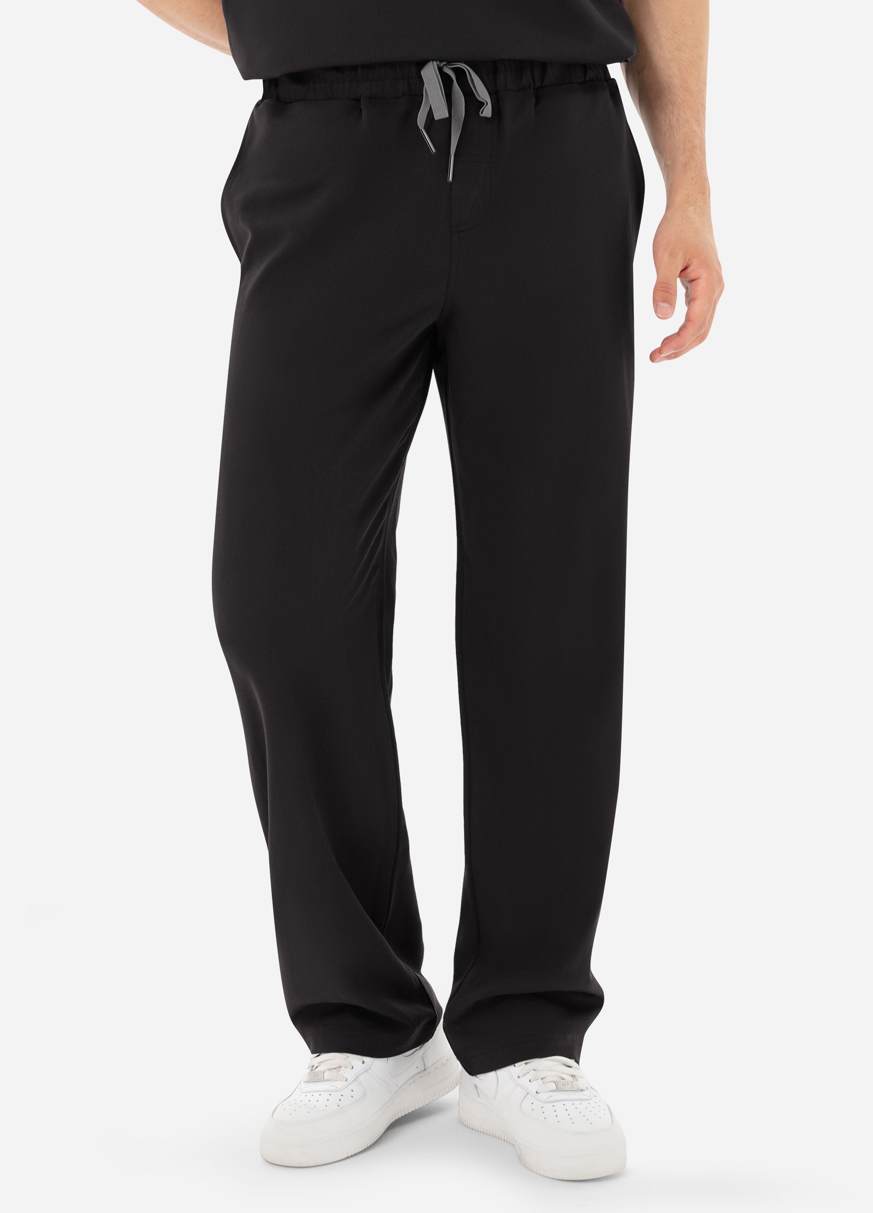 Pantalon médical coupe ajustée à 4 poches pour homme