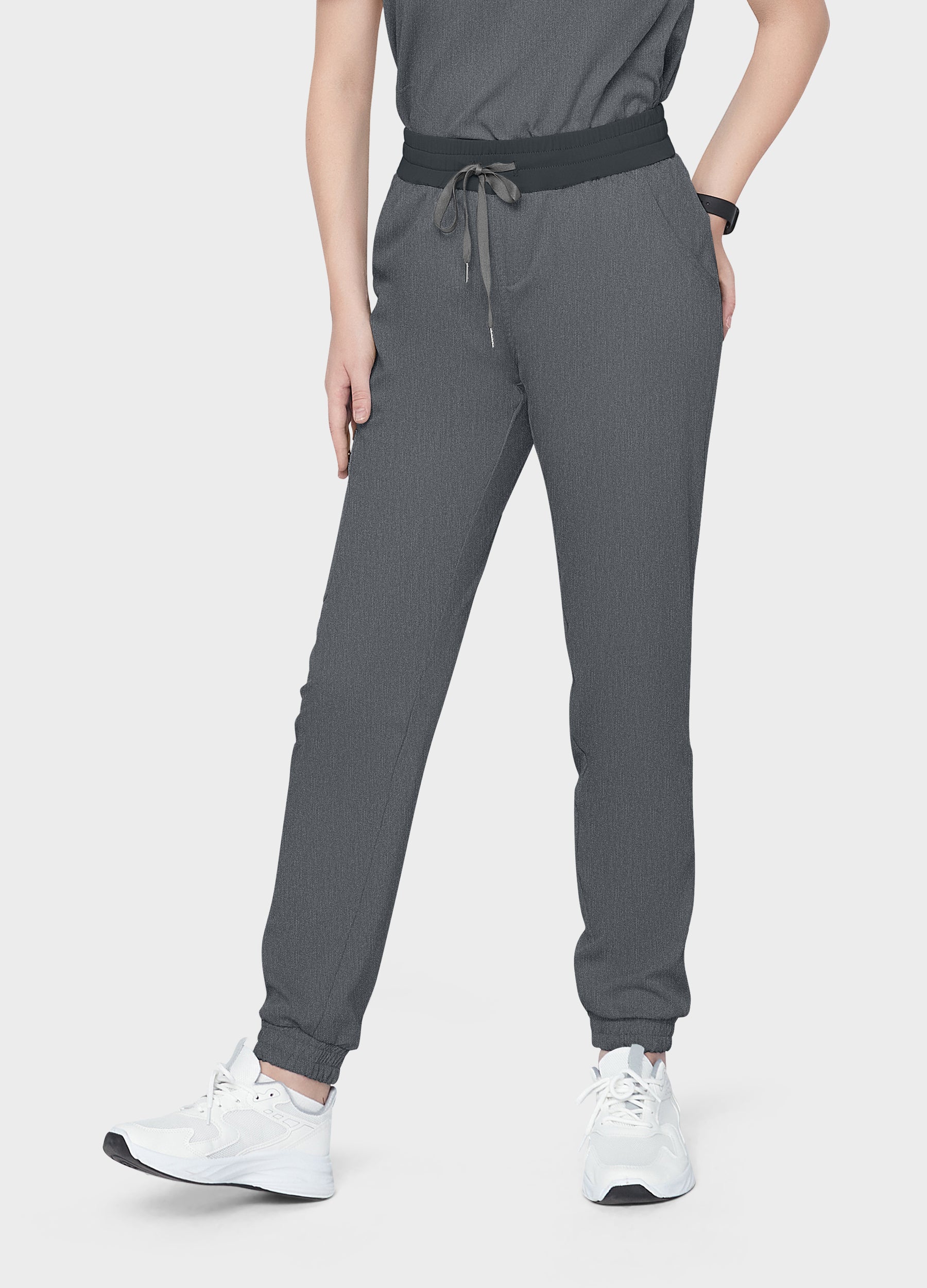 4-Pocket-Scrub-Freizeit-Jogginghose für Damen